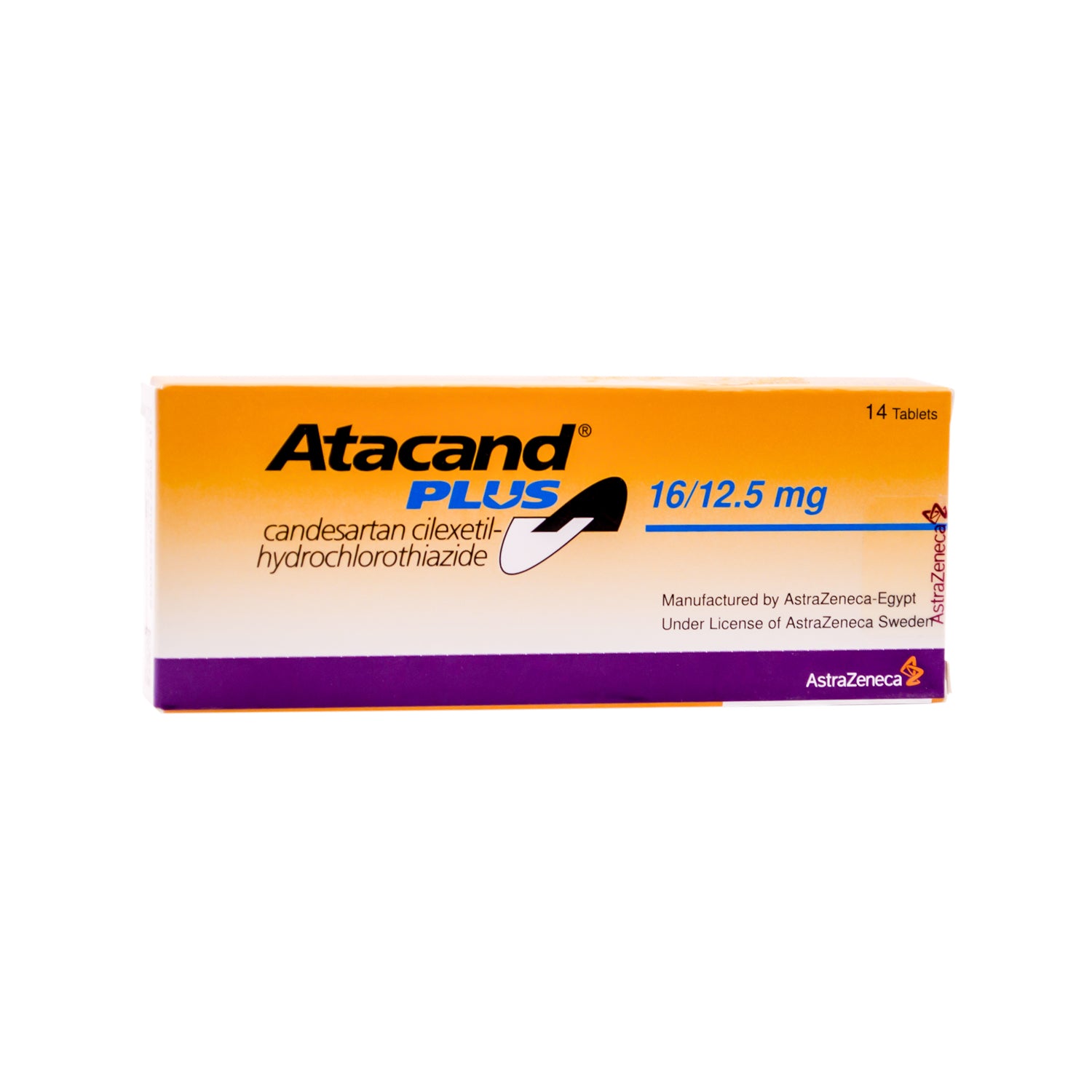 أتاكاند بلس 16 ملغ كانديسارتان سيليكسيتيل و12.5 ملغ هيدروكلوروثيازيد