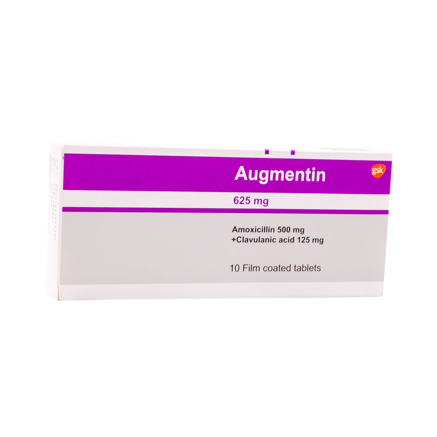 أوغمنتين ٥٠٠ ملغ أموكسيسيلين و ١٢٥ ملغ حمض الكلافولانيك