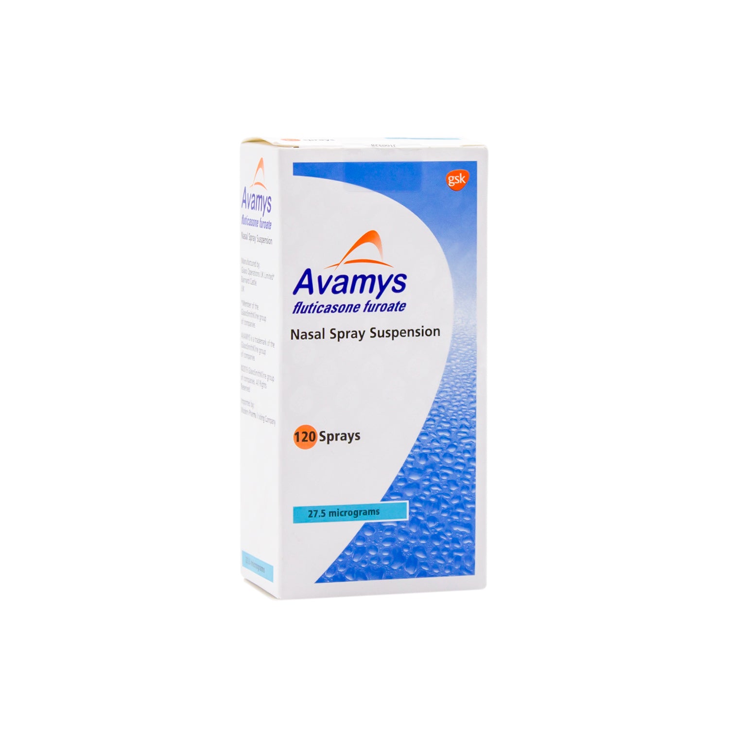 Avamys 27.5?Â Â  Nasal SprayÂ Â  120 DoseÂ Â Â Â 