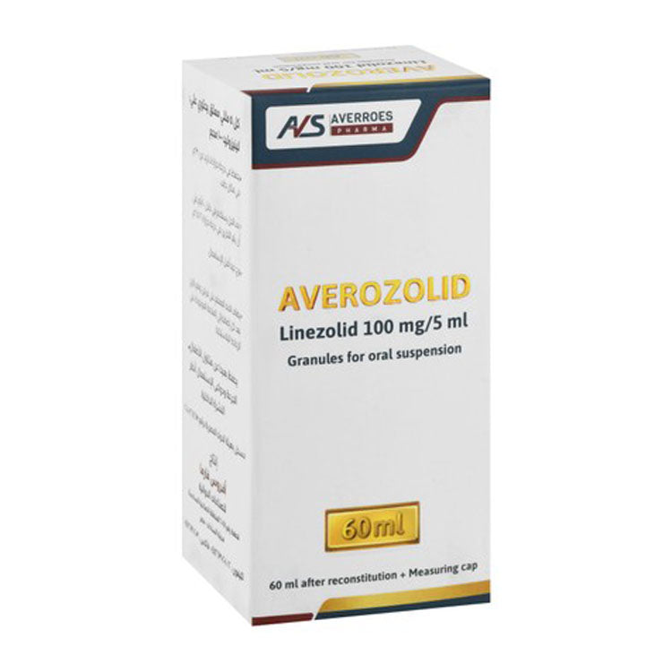 Averozolid 100mg/5ml Linezolid Oral Suspension Granules
