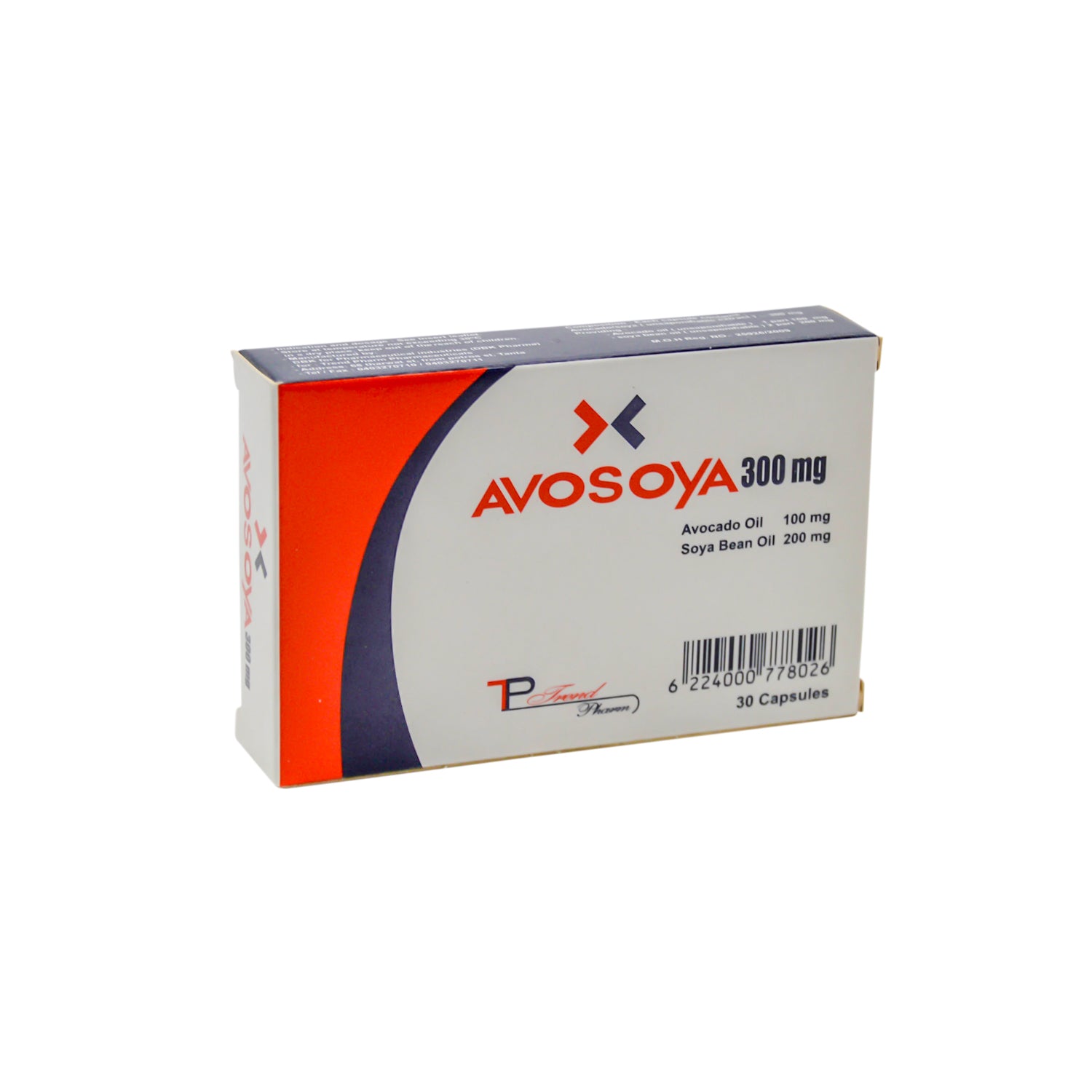 Avosoya 300mg with Avocado Oil & Soy Bean Oil