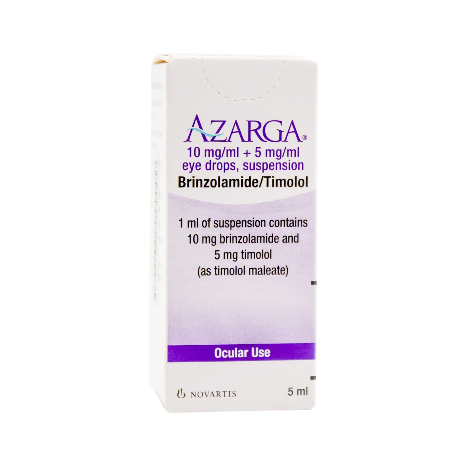 Azarga 10mg/ml Brinzolamide & 5mg/ml Timolol Eye Drops