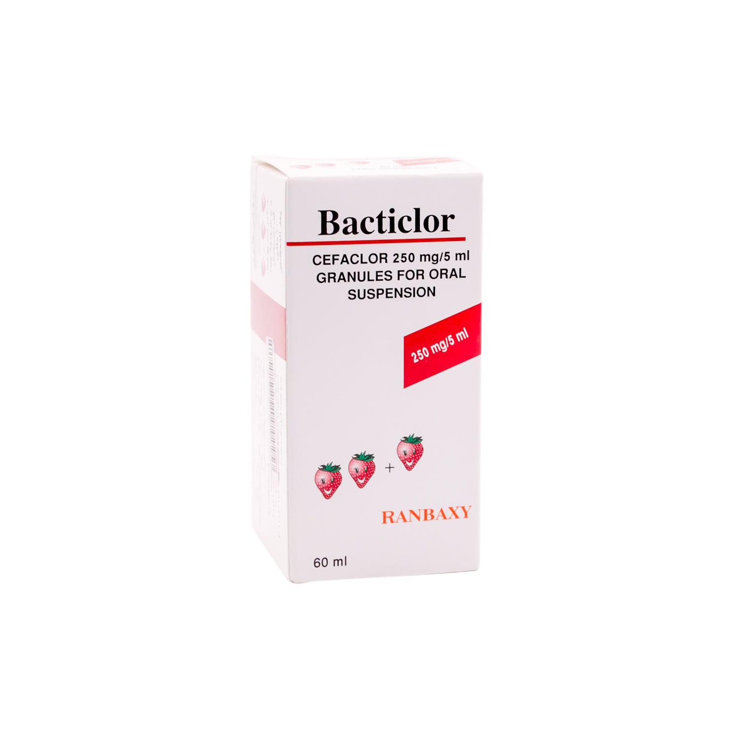Bacticlor 250mg Cefaclor Oral Suspension Granules