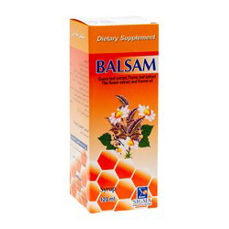 شراب بلسم للسعال مع مستخلص نباتي وزيت الشمر