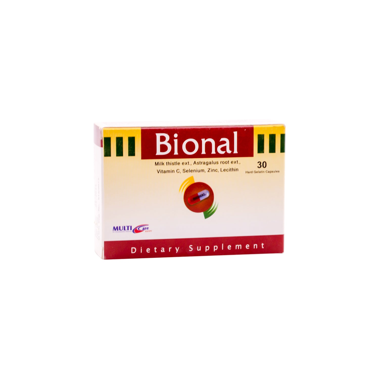 مكمل غذائي لدعم صحة الكبد من بيونال، 200 ملغ، يحتوي على خلاصة شوك الحليب وجذر الأستراغالوس والزنك وفيتامين سي