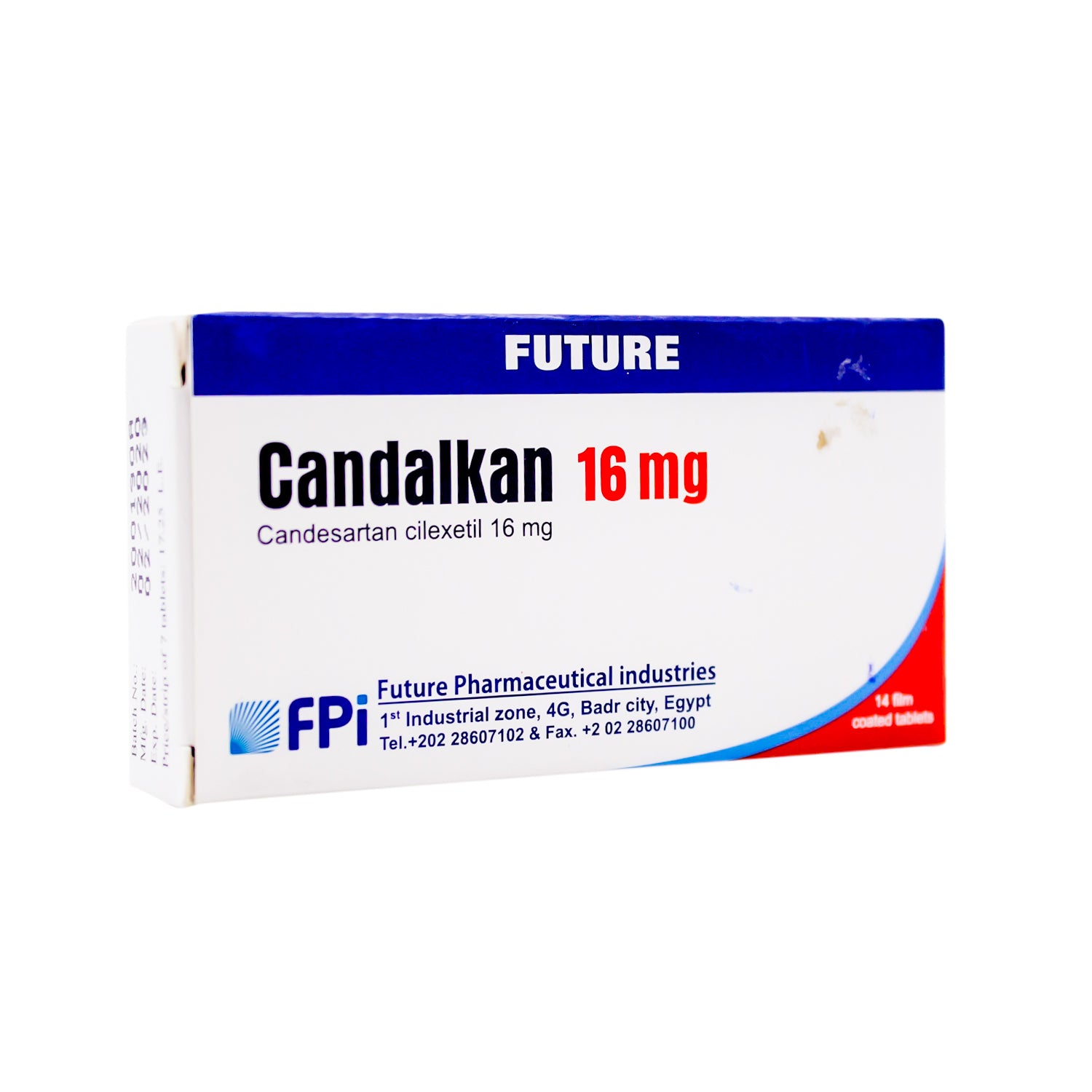 Candalkan 16mg Candesartan Cilexetil Blood Pressure Regulating Medication