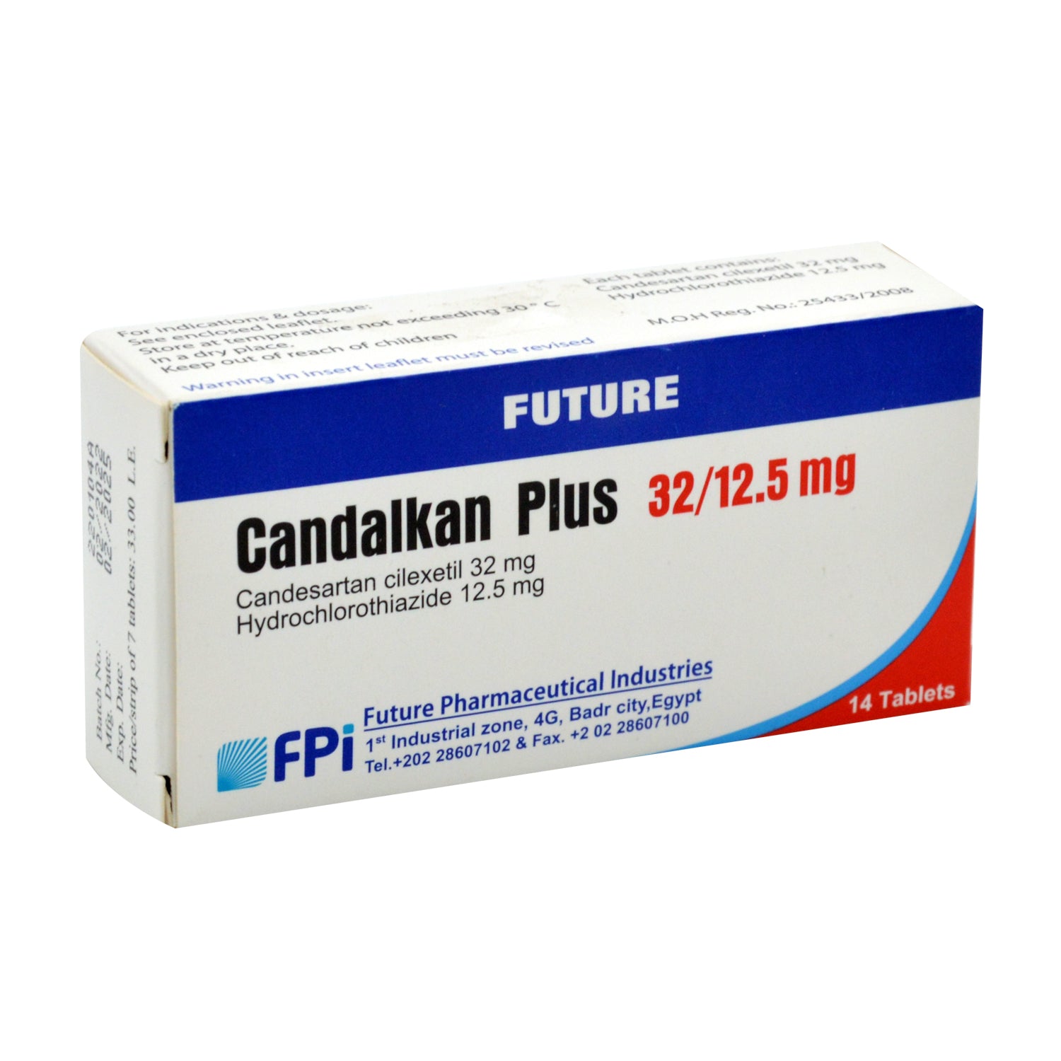 Candalkan Plus 32mg Candesartan Cilexetil & 12.5mg Hydrochlorothiazide