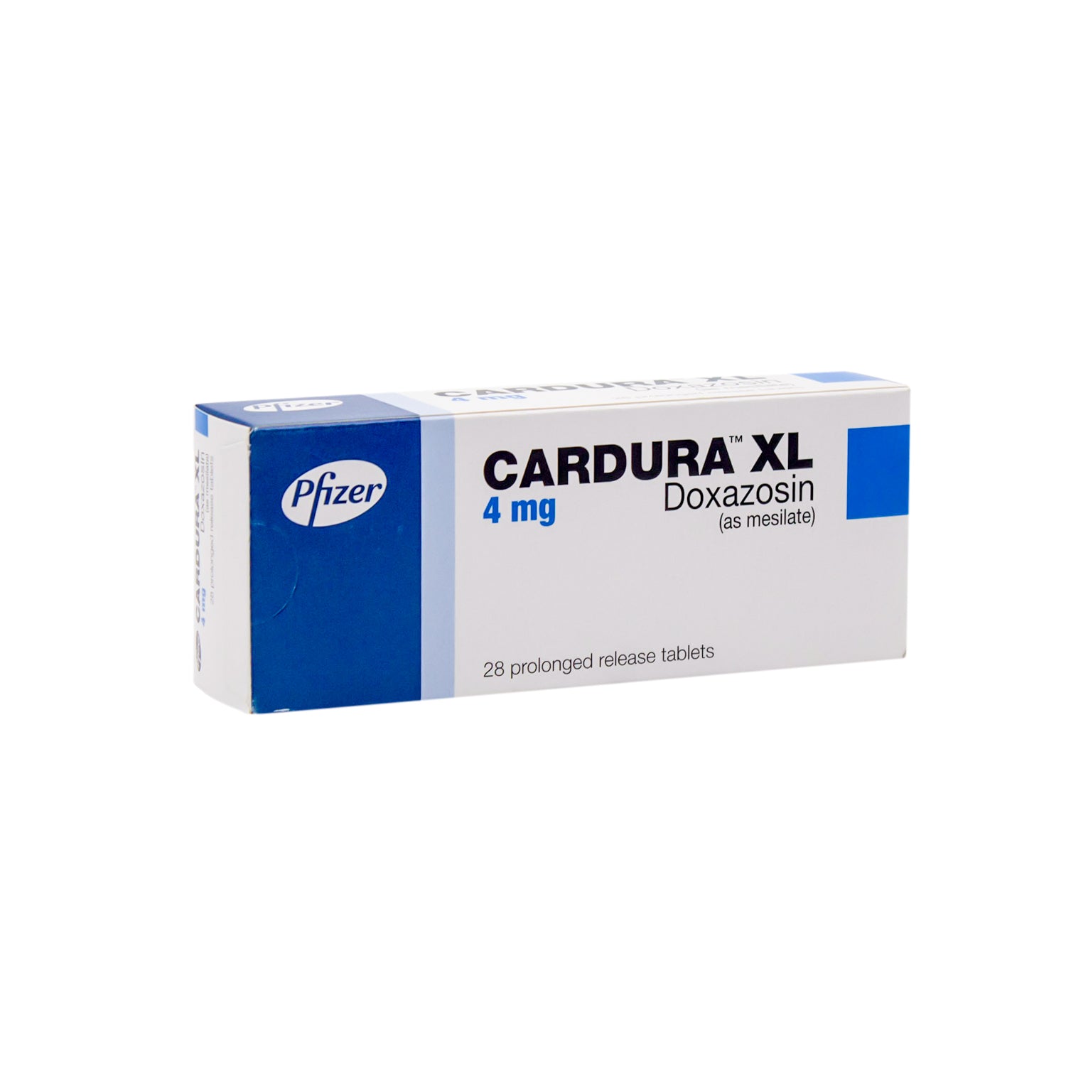 Cardura XL 4mg Doxazosin Anti-Hypertensive Medication