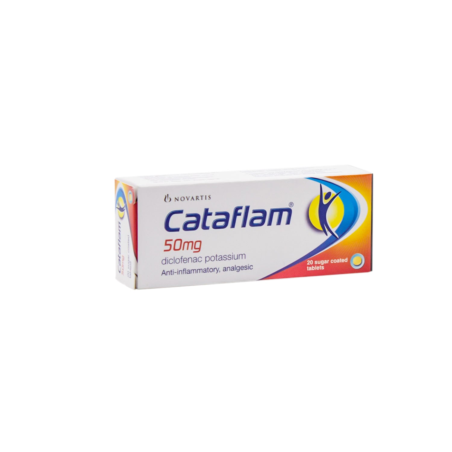 Cataflam 50mg Diclofenac Potassium Anti-Inflammatory & Analgesic