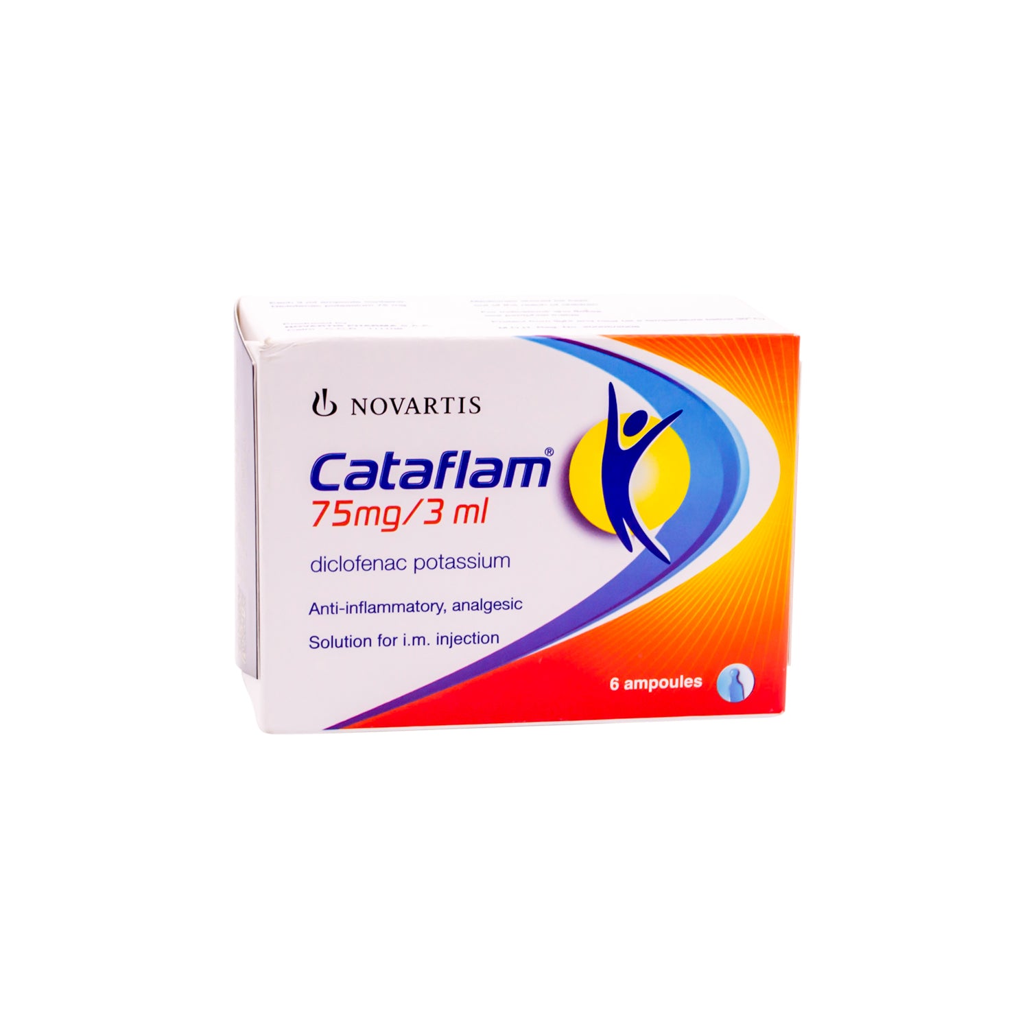 Cataflam 75mg Diclofenac Potassium Ampoules