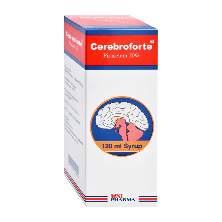 Uni Pharma Cerebroforte 200mg/ml Piracetam Syrup