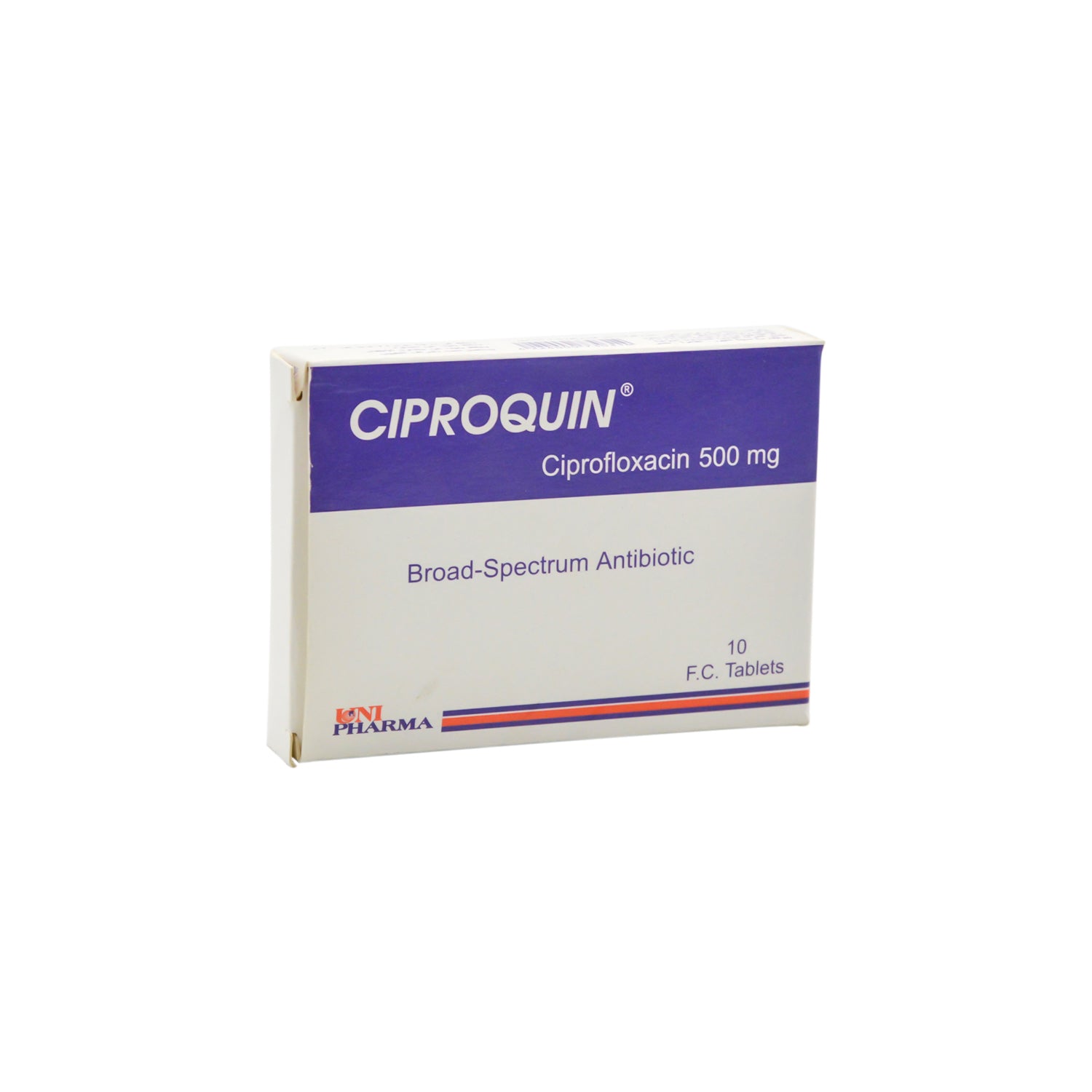 Ciproquin 500mg Ciprofloxacin Broad-Spectrum Antibiotic