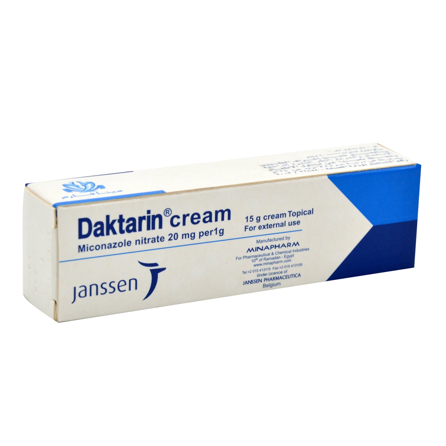 Daktarin 20mg/1g Miconazole Nitrate Topical Cream