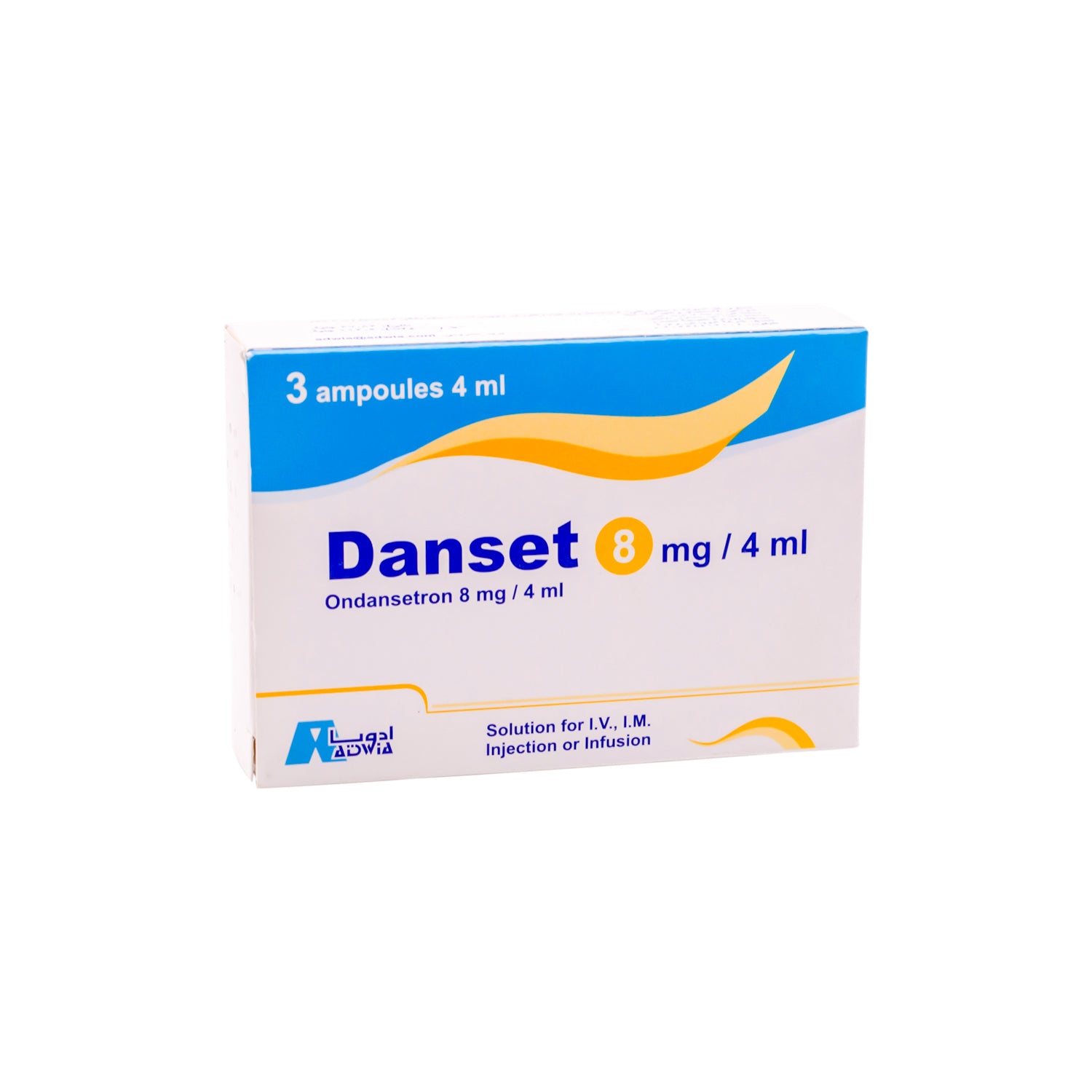 Danset 8mg Ondansetron Ampoules Intravenous & Intramuscular Injection