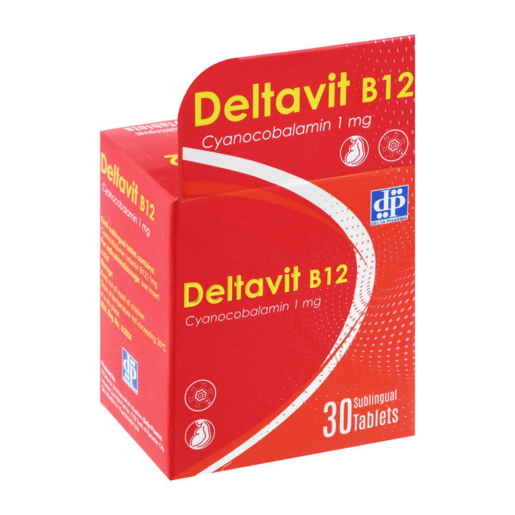مكمل فيتامين ب12 ديلتافيت 1000 مكجم