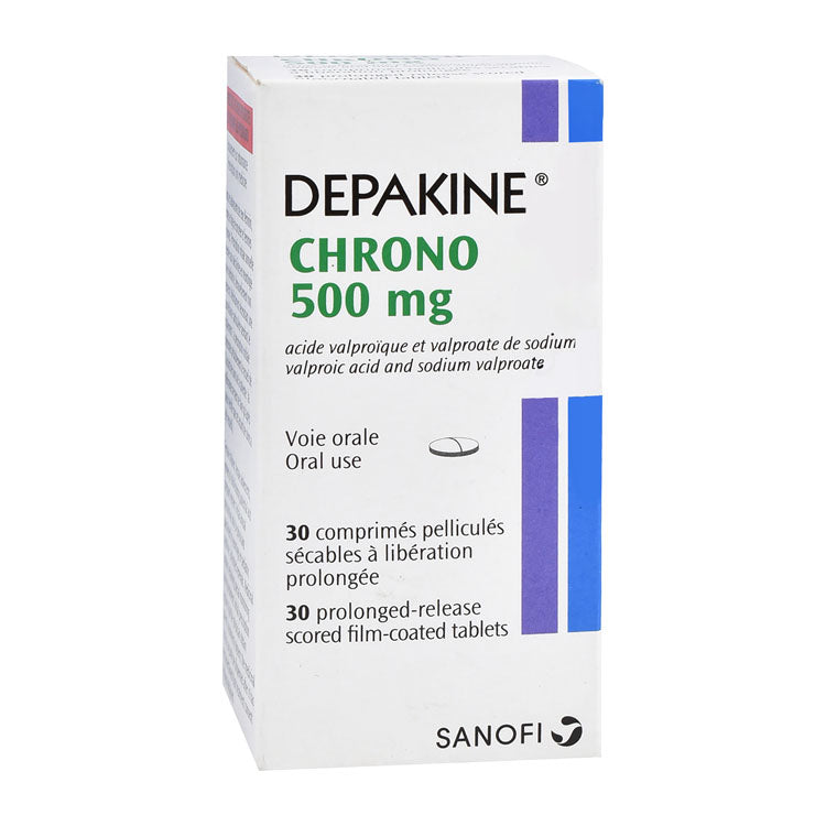Depakine Chrono 500mg Sodium Valproate