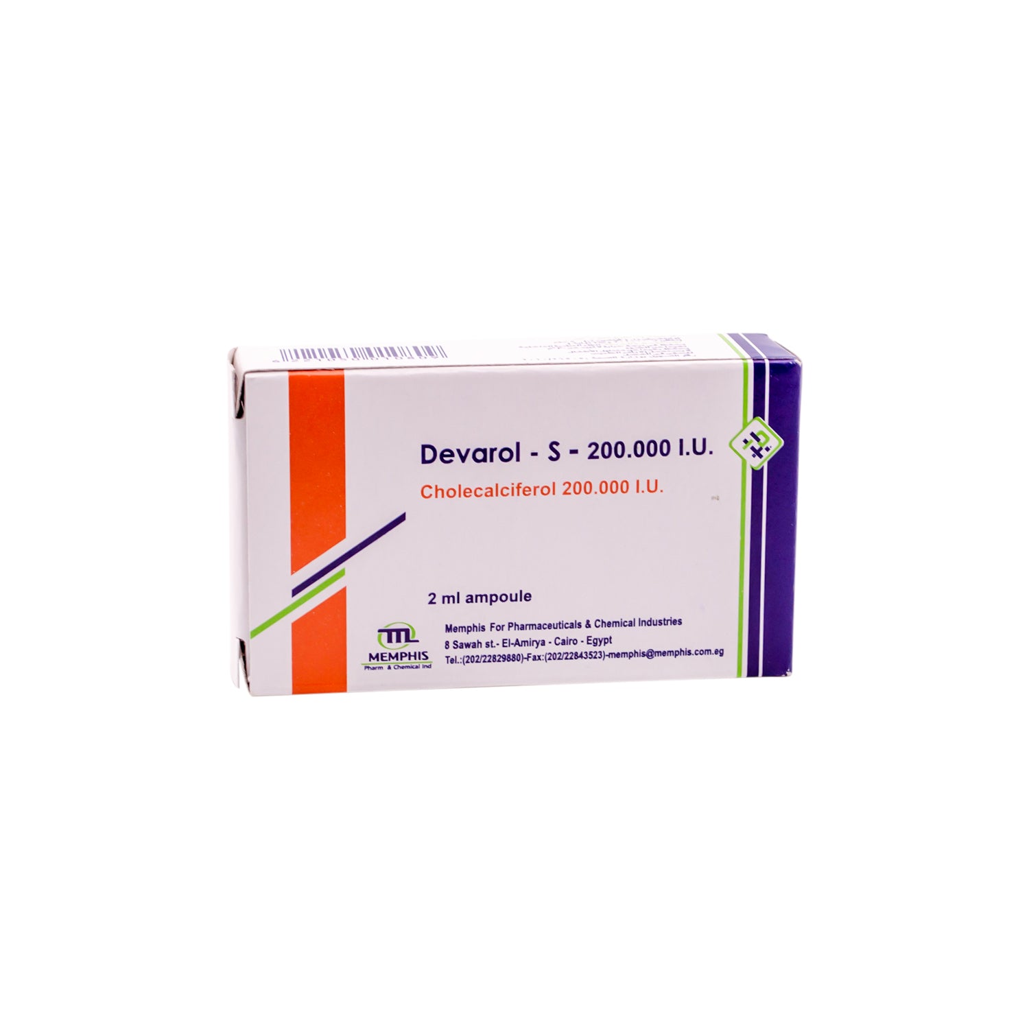 Devarol-S 200,000 IU Cholecalciferol Ampoule