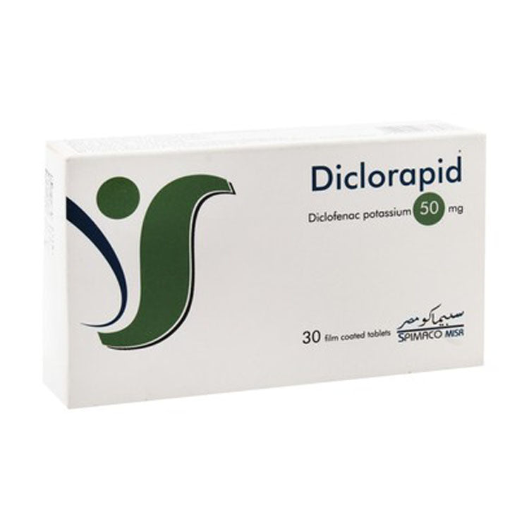 Diclorapid 50mg Diclofenac Potassium
