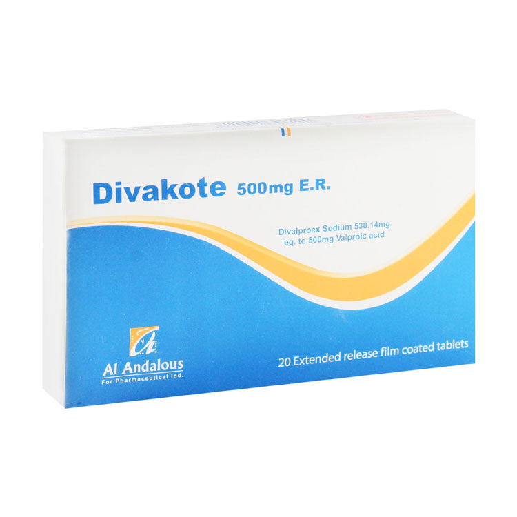 Divakote 500mg Valproic Acid