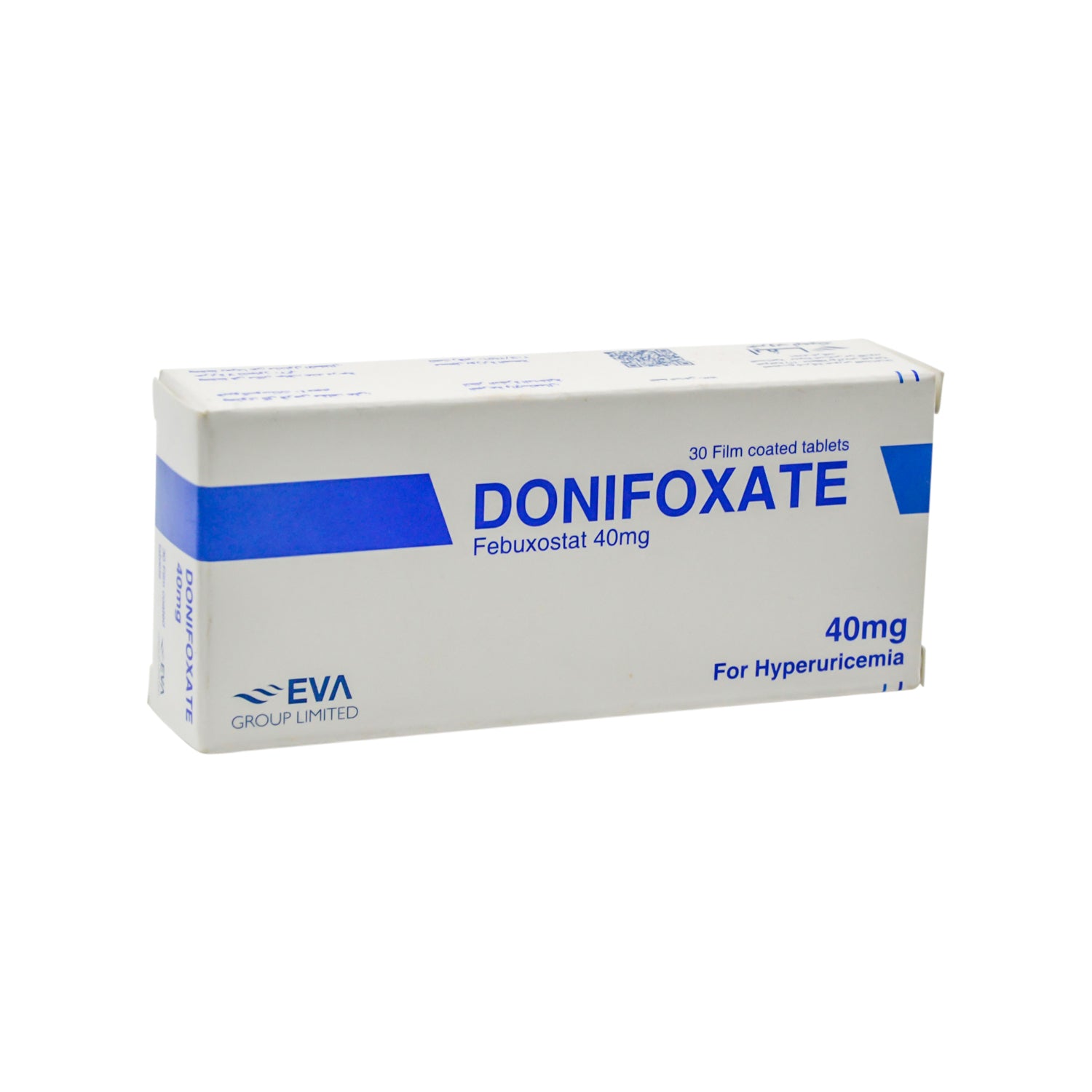 Donifoxate 40mg Febuxostat for Treating Hyperuricemia