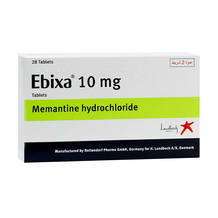 Ebixa 10mg Memantine Hydrochloride