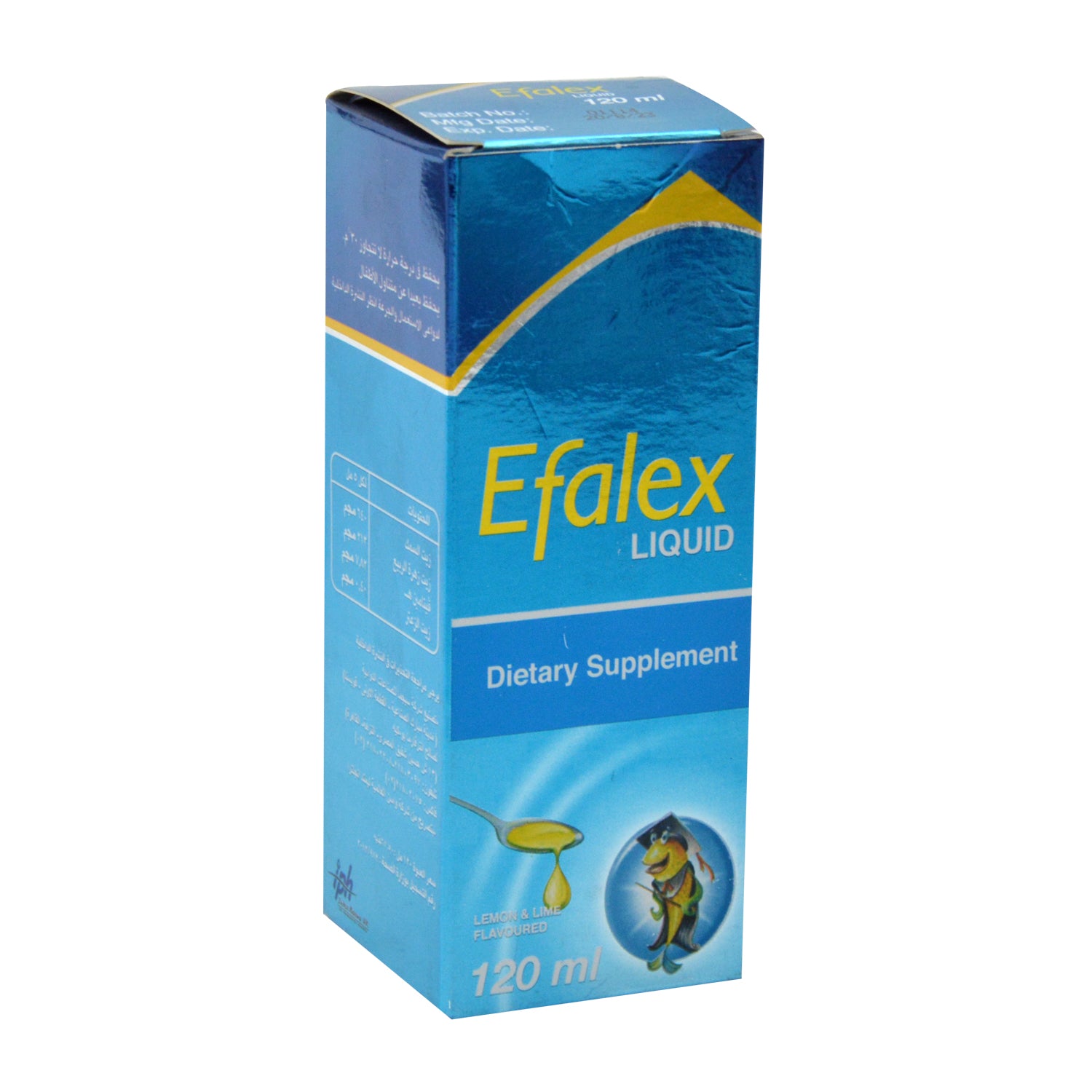 شراب إيفالكس المكمل الغذائي بنكهة الليمون والليمون الأخضر
