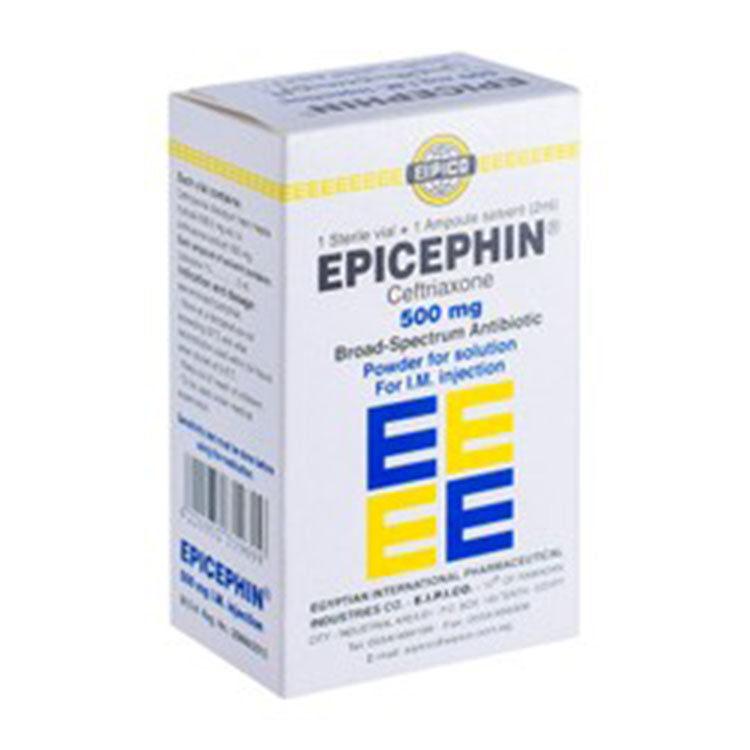 Epicephin 500mg Ceftriaxone