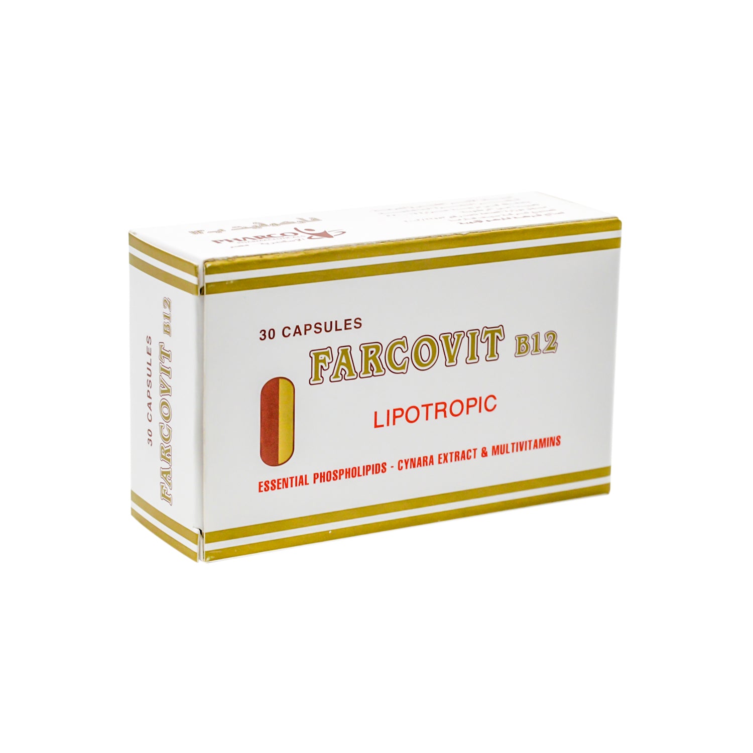 مكمل فاركوفيت بفيتامين ب12 مع الفيتامينات المتعددة لعلاج اضطرابات الكبد