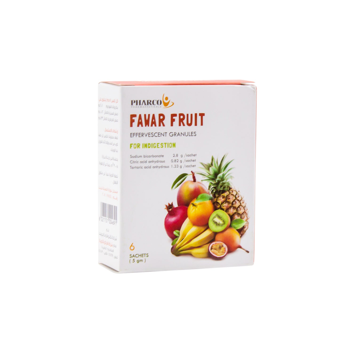 Fawar Fruit Effervescent Granules for Indigestion