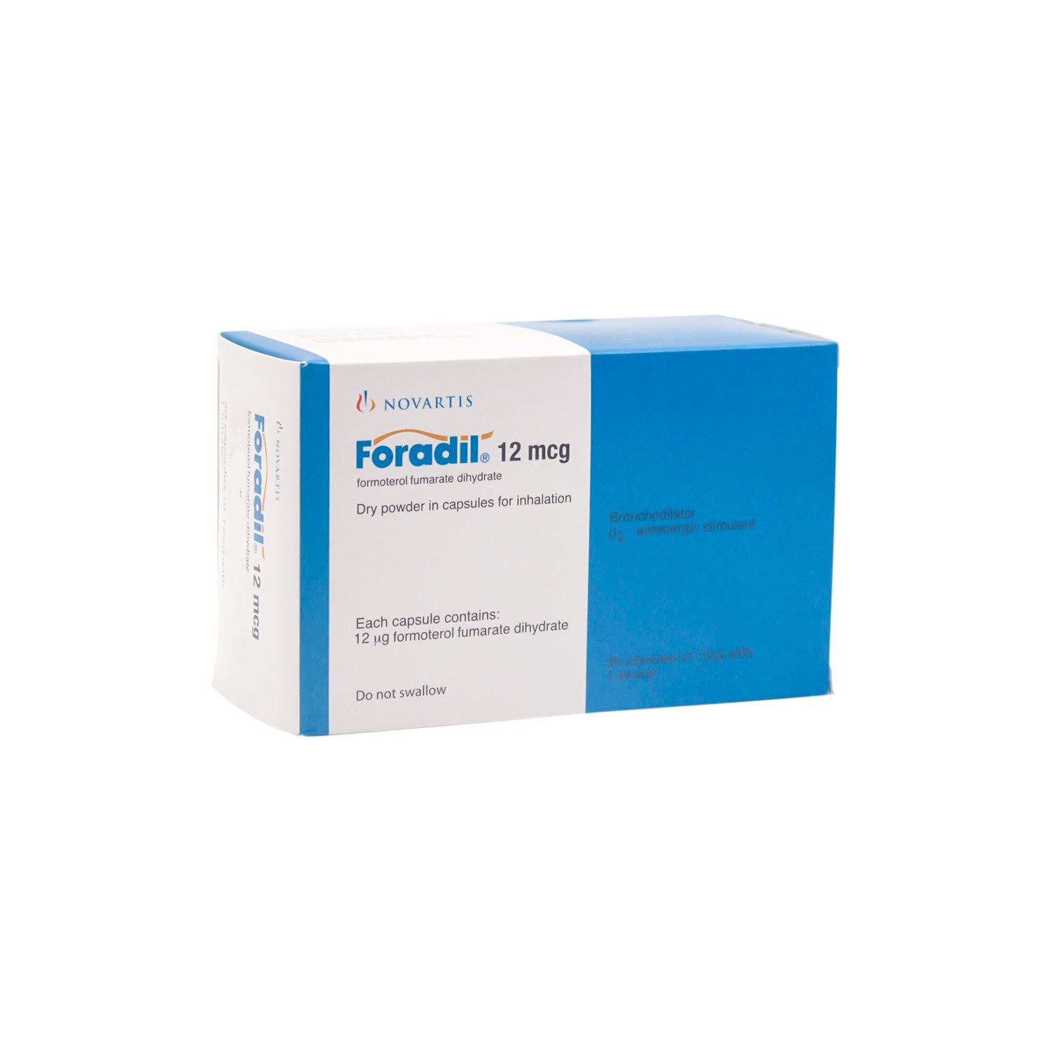 Foradil 12? 30 Inhalation Capsule + Inhaler