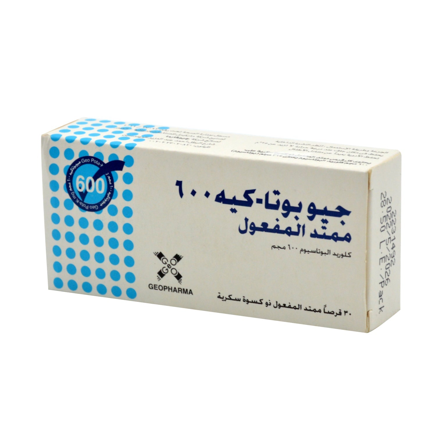 Geo Pota-K 600mg Potassium Chloride Tablets