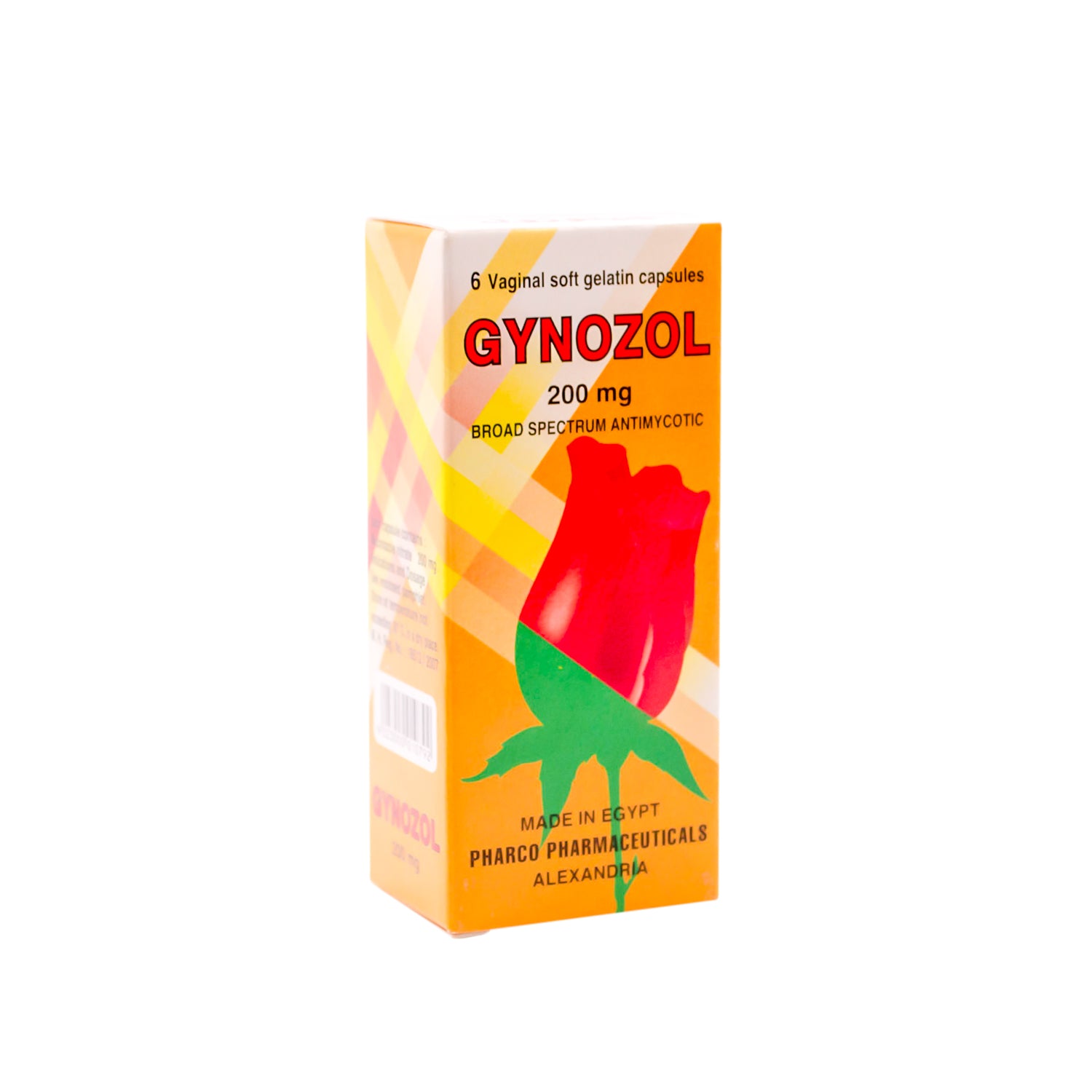 جينوزول 200 ملغ نترات ميكونازول مضاد للفطريات واسع الطيف