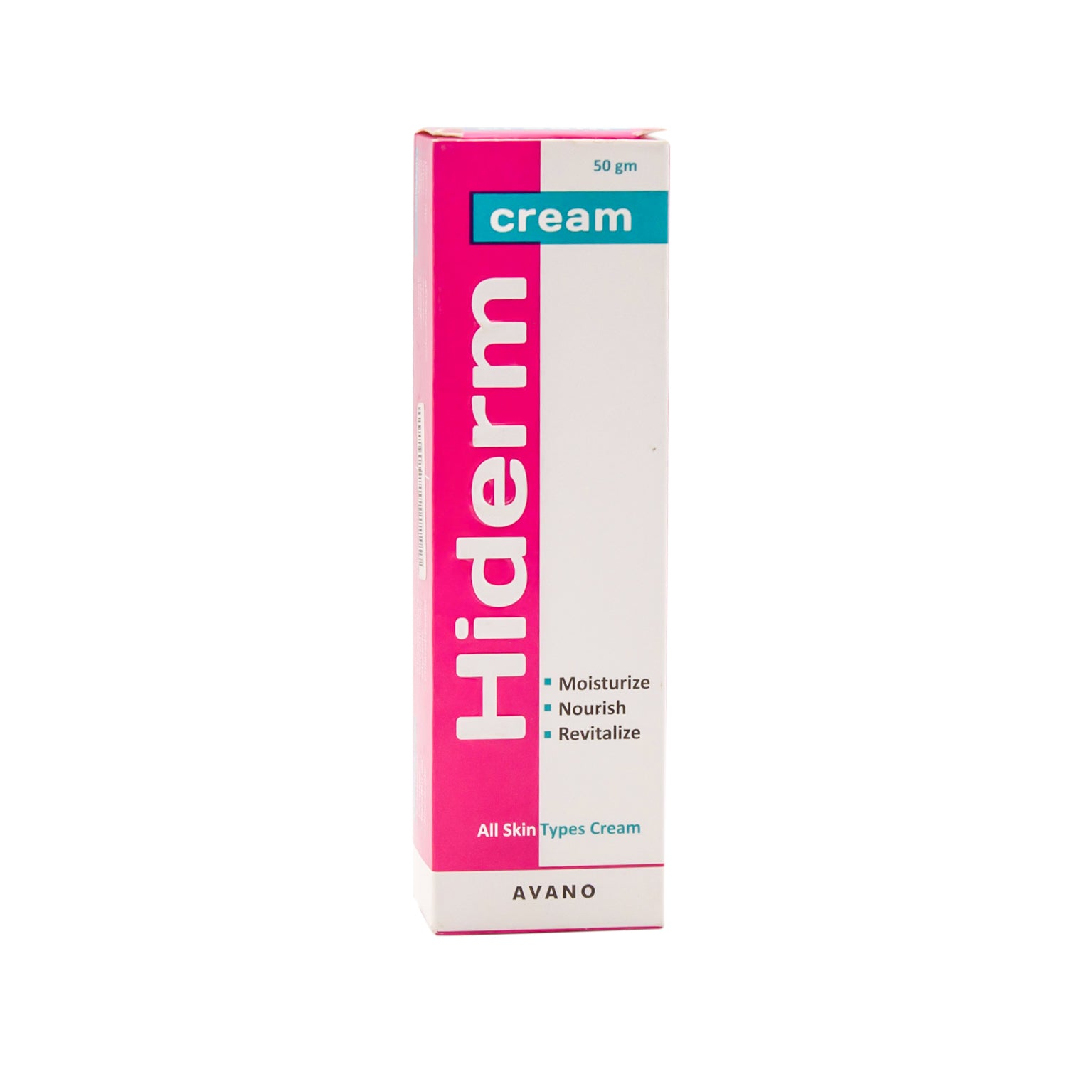 Hiderm Moisturizing, Nourishing & Revitalizing Cream for All Skin Types