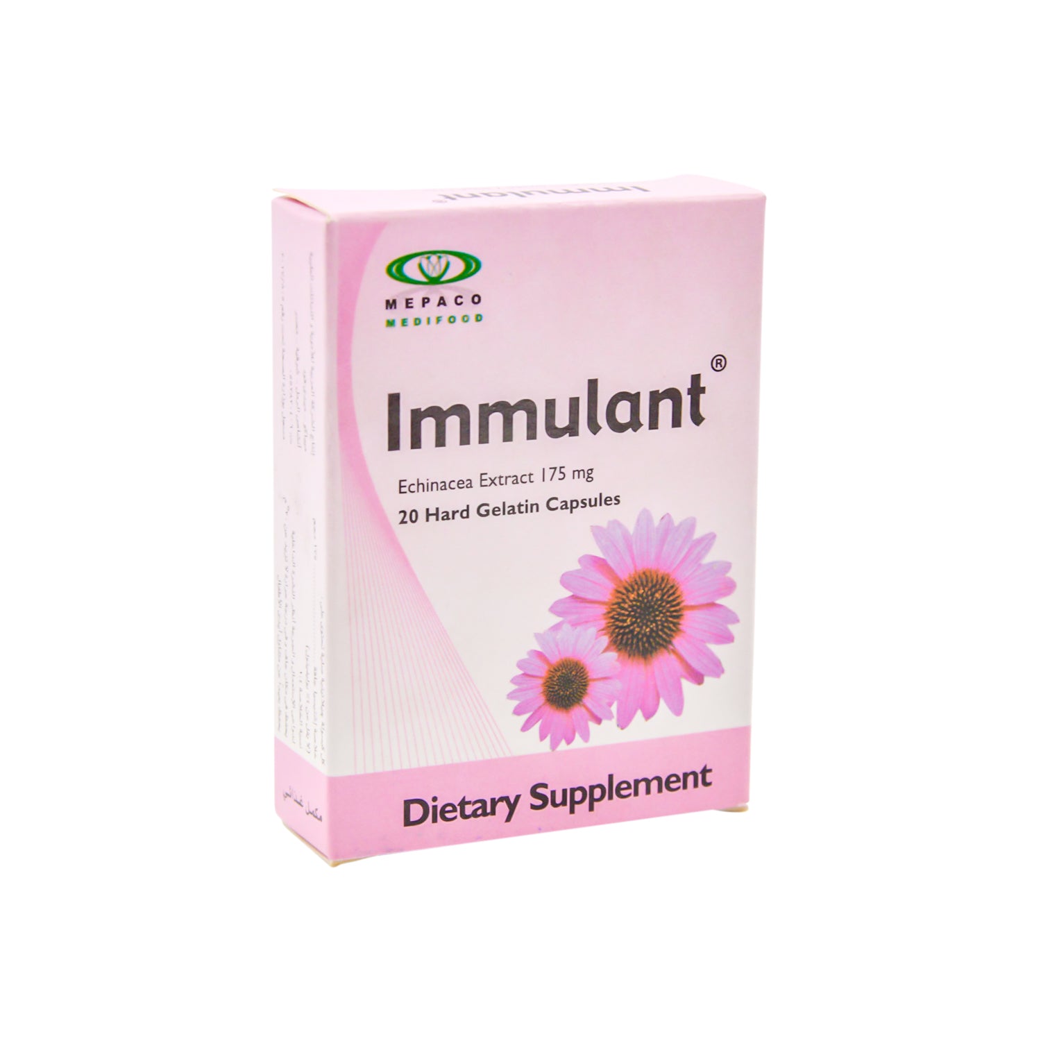 Immulant 175mg Echinacea Extract Supplement