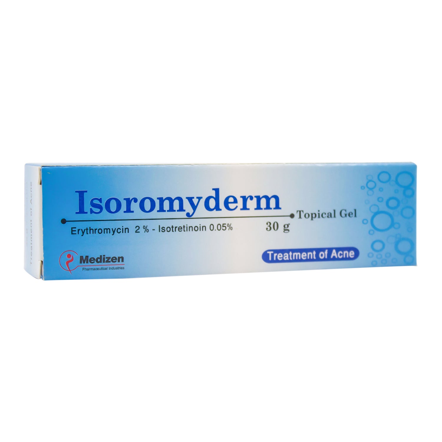 Isoromyderm Topical Gel with Erythromycin & Isotretinoin for Acne