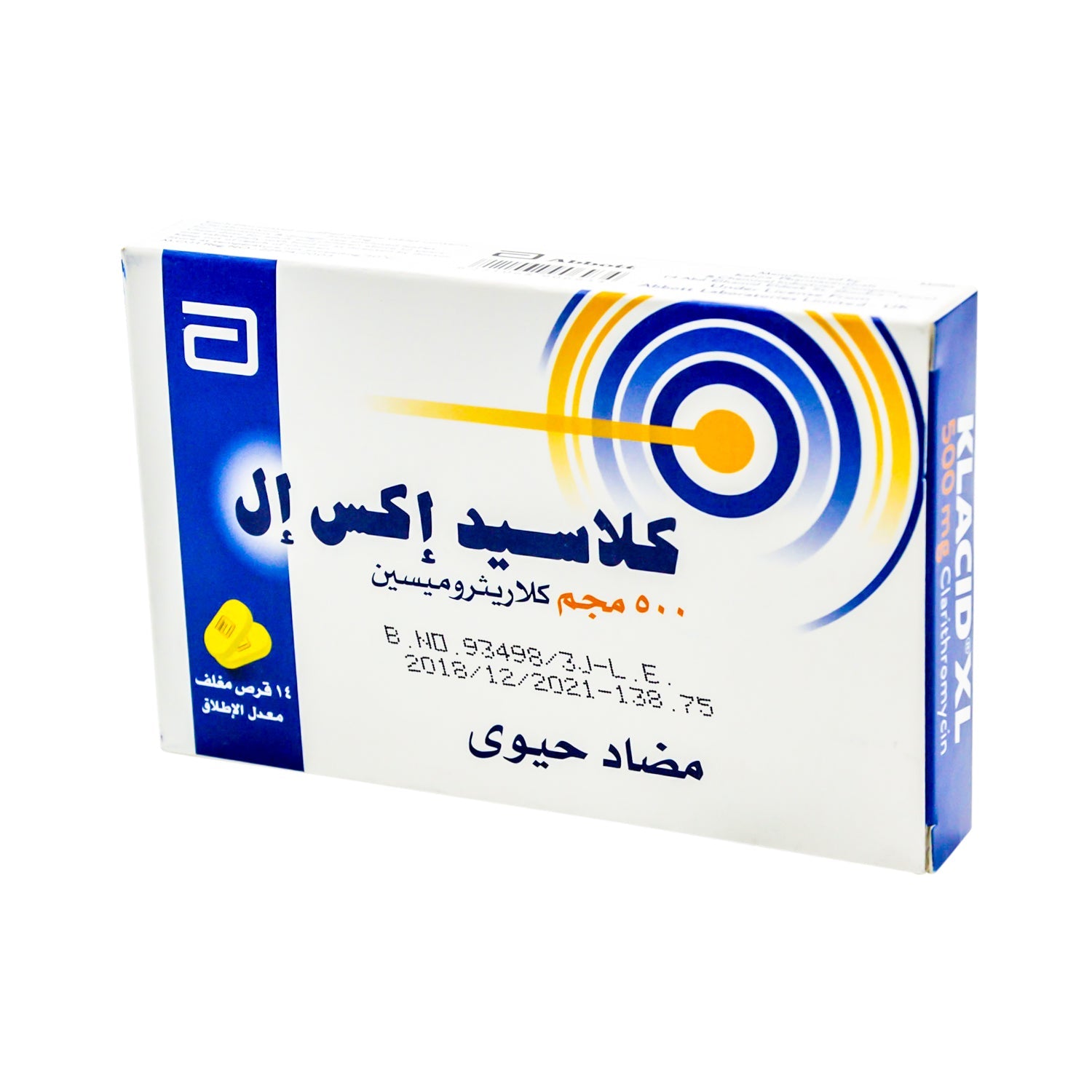 Klacid XL 500mg Clarithromycin Antibiotic