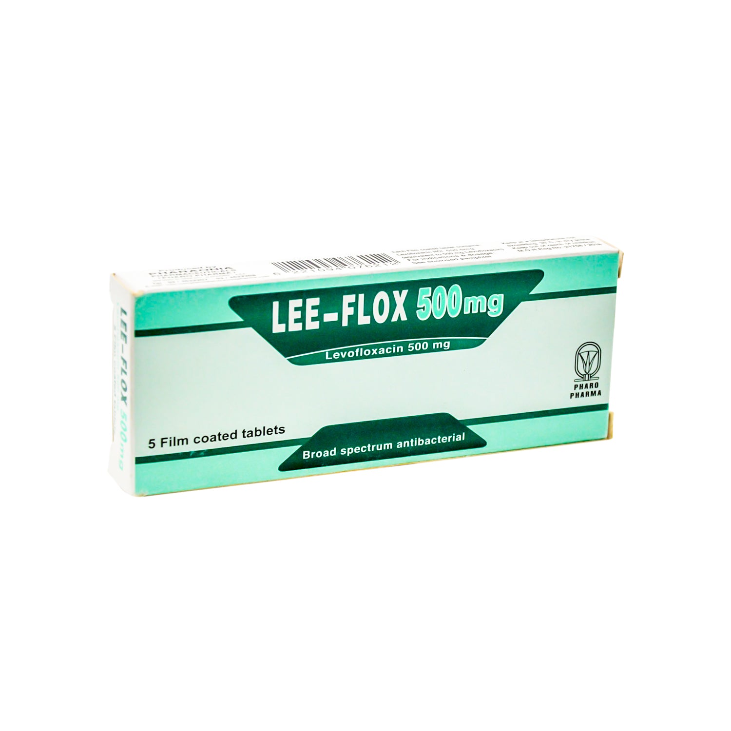 Lee-Flox 500mg Levofloxacin Broad Spectrum Antibacterial