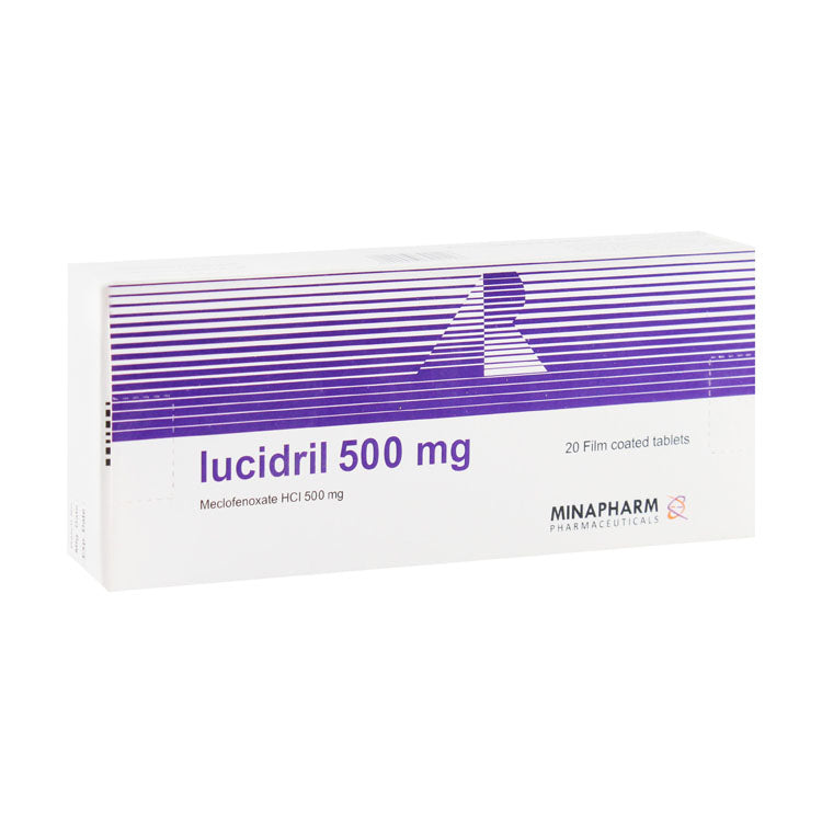 Lucidril 500mg Meclofenoxate HCI
