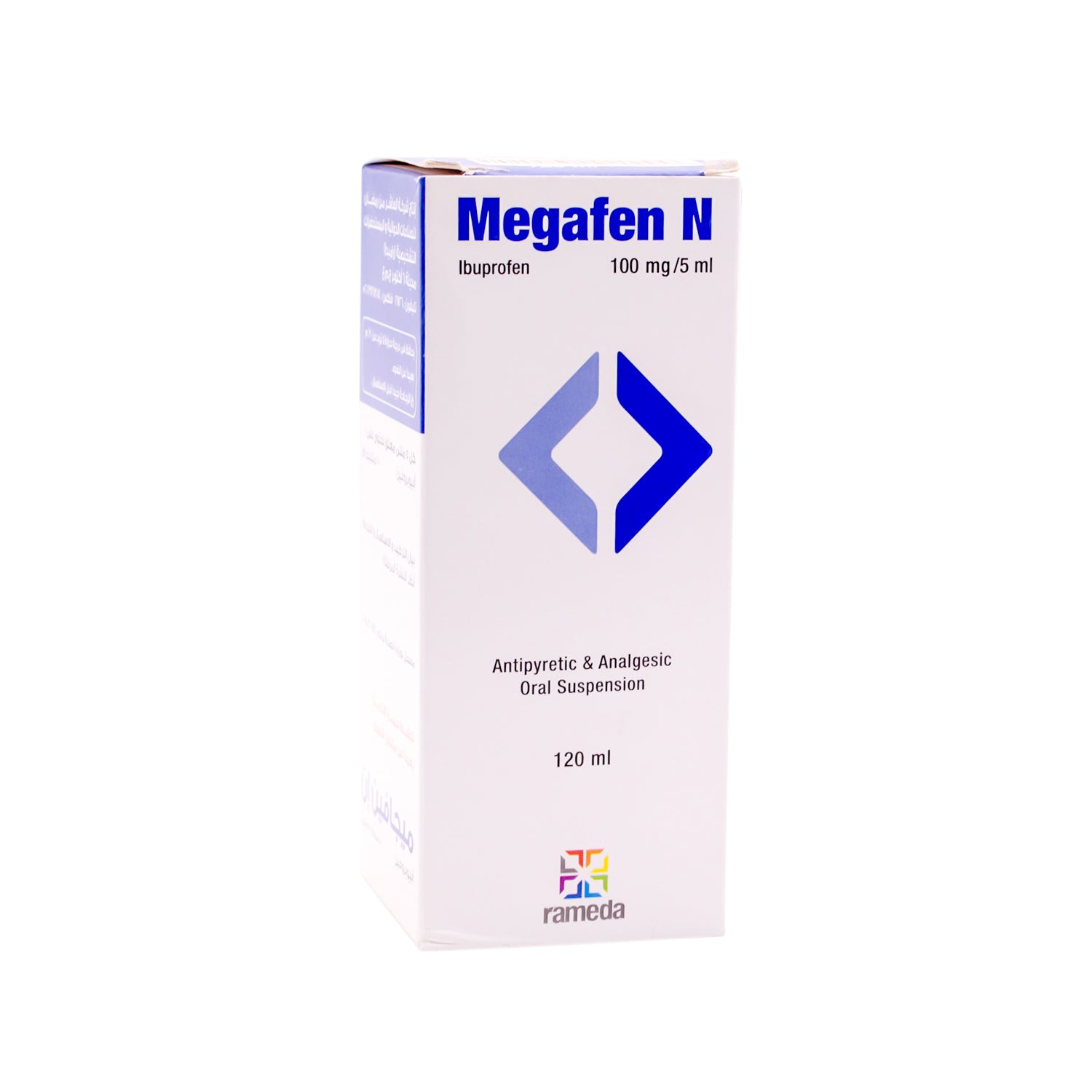 Megafen N 100mg Ibuprofen Antipyretic & Analgesic Oral Suspension