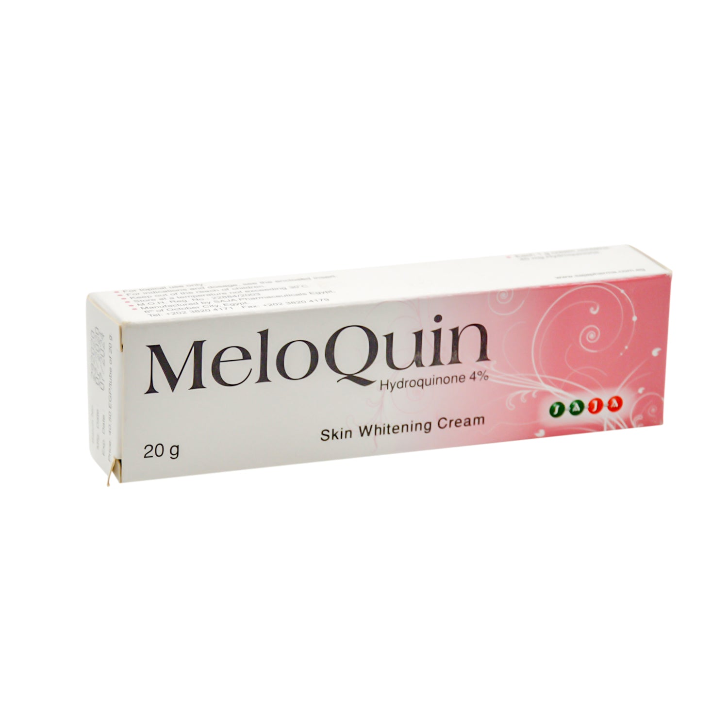 Meloquin 4% Hydroquinone Skin Whitening Cream