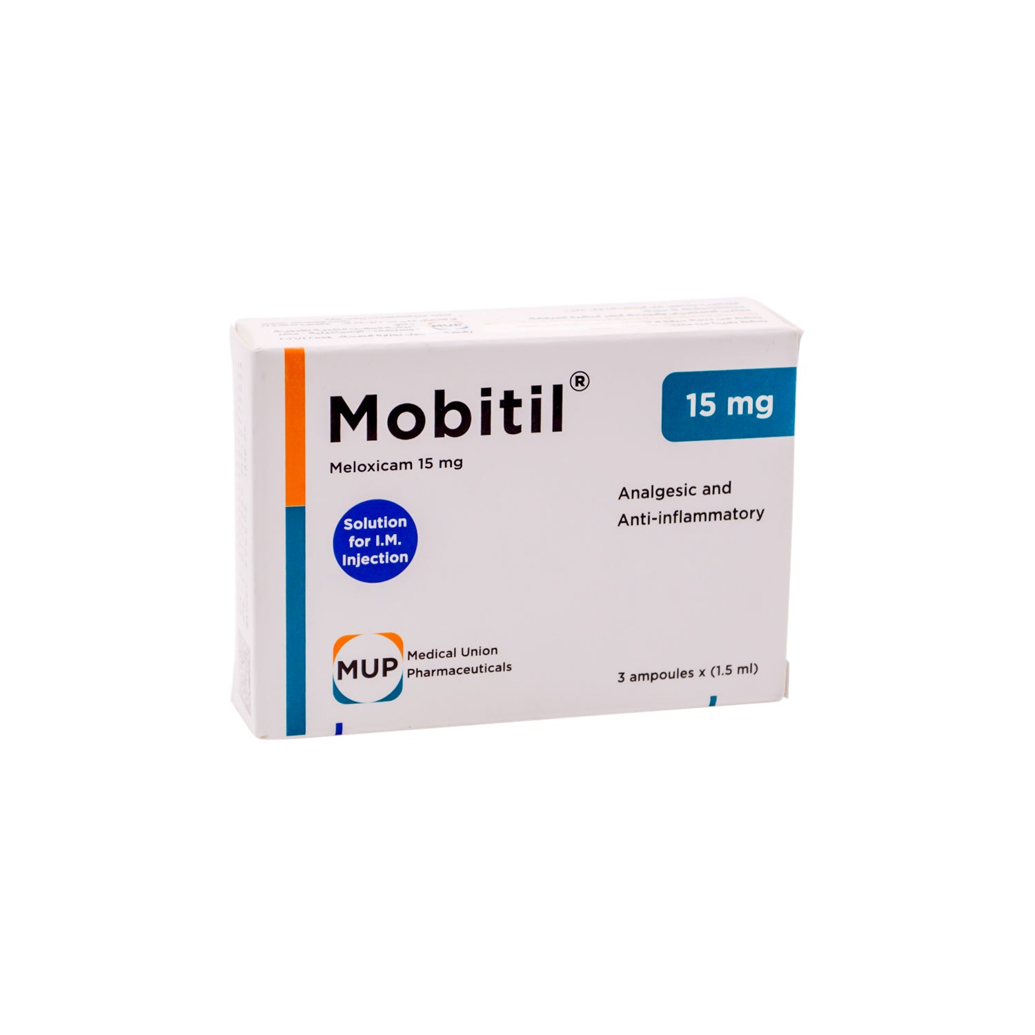 Mobitil 15mg Meloxicam Injection Ampoules