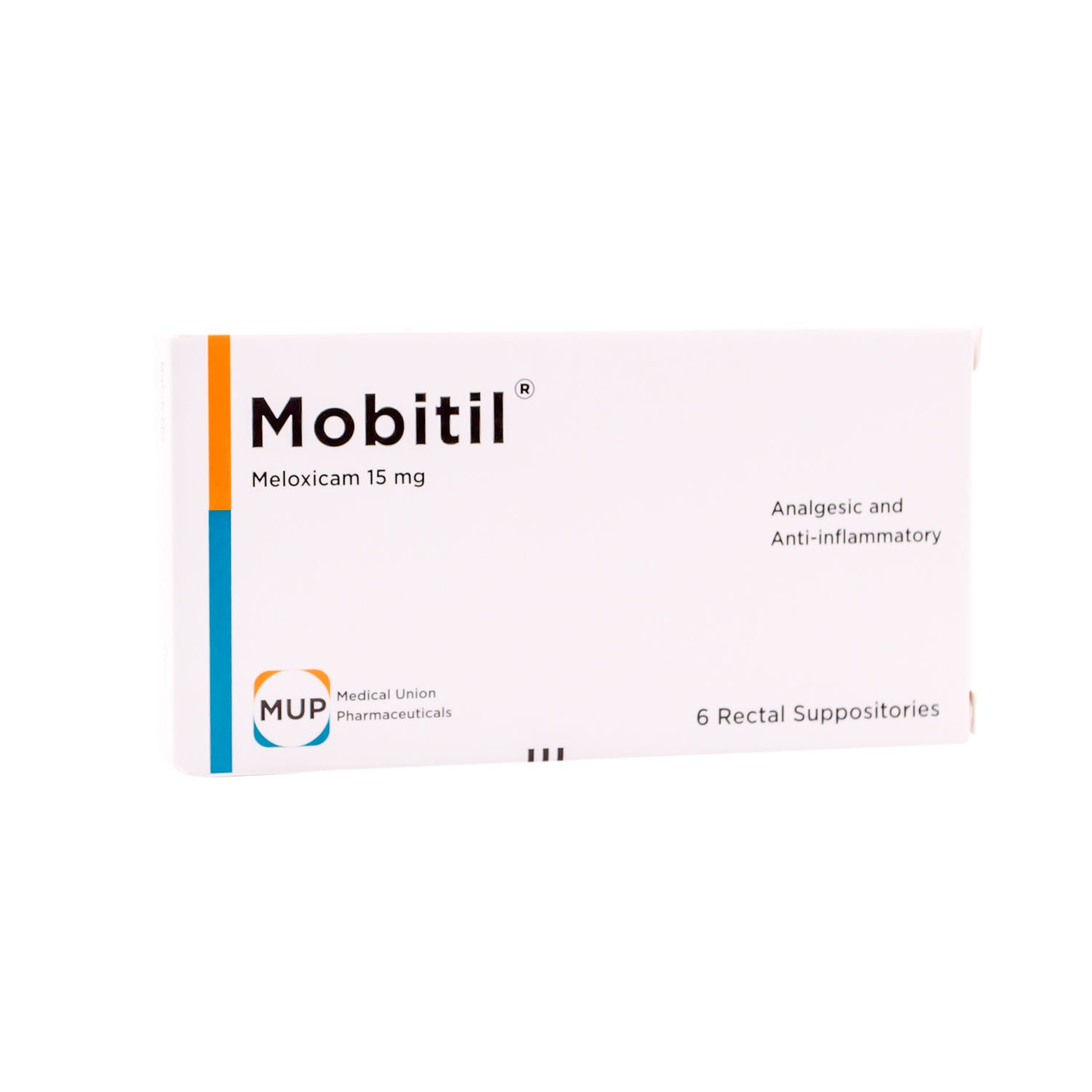موبيتيل 15 ملغ ميلوكسيكام تحاميل شرجية مضادة للالتهاب ومسكنة للألم