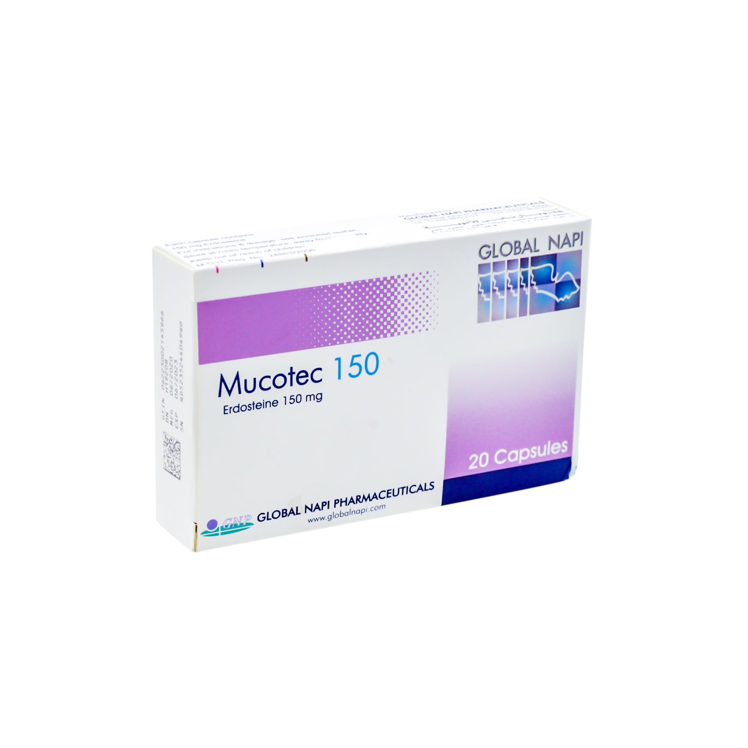 Mucotec 150mg Erdosteine