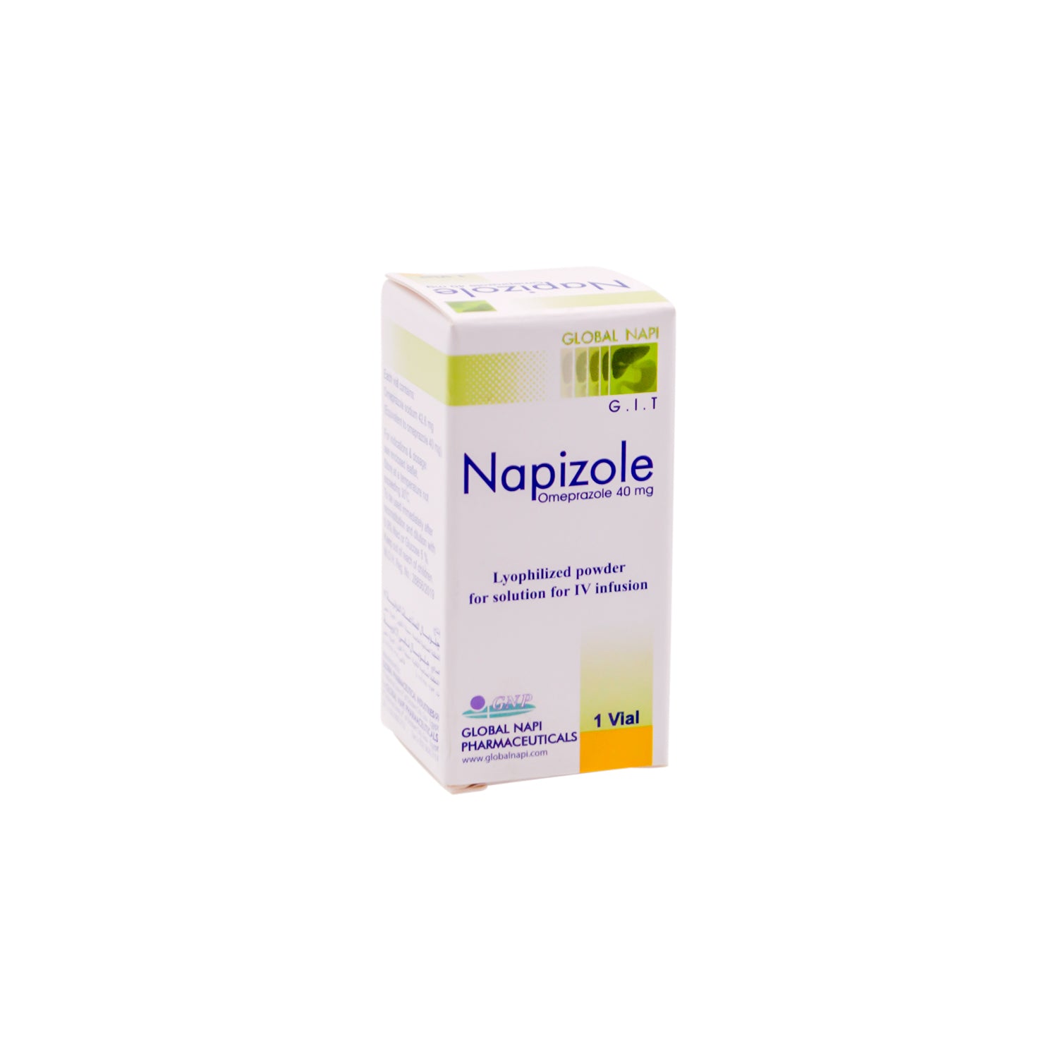 Napizole 40mg Omeprazole Lyophilized Powder Vial for Intravenous Infusion