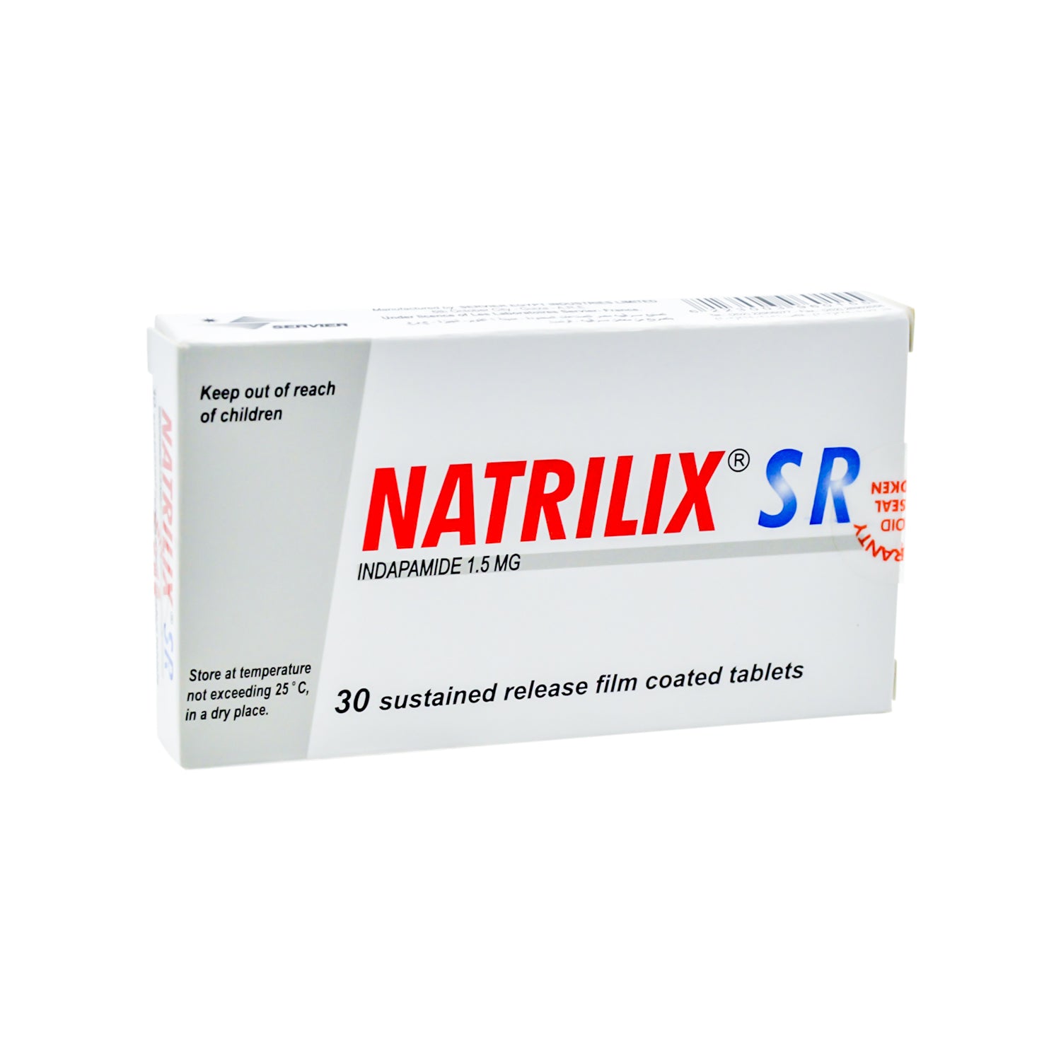 Natrilix SR 1.5mg Indapamide