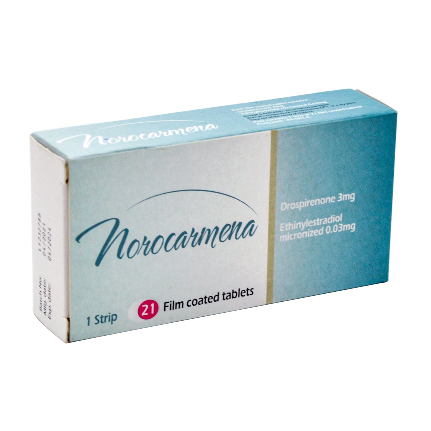 Norocarmena with Drospirenone & Ethinylestradiol Micronized