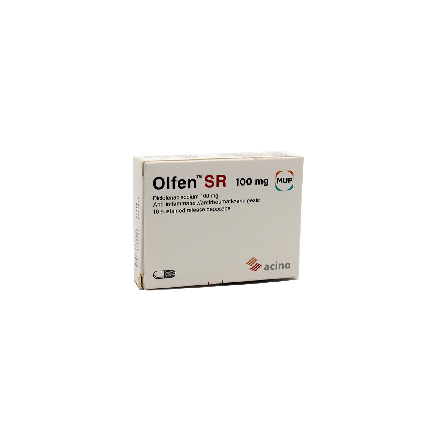 Olfen SR 100mg Diclofenac Sodium Anti-Inflammatory, Antirheumatic & Analgesic