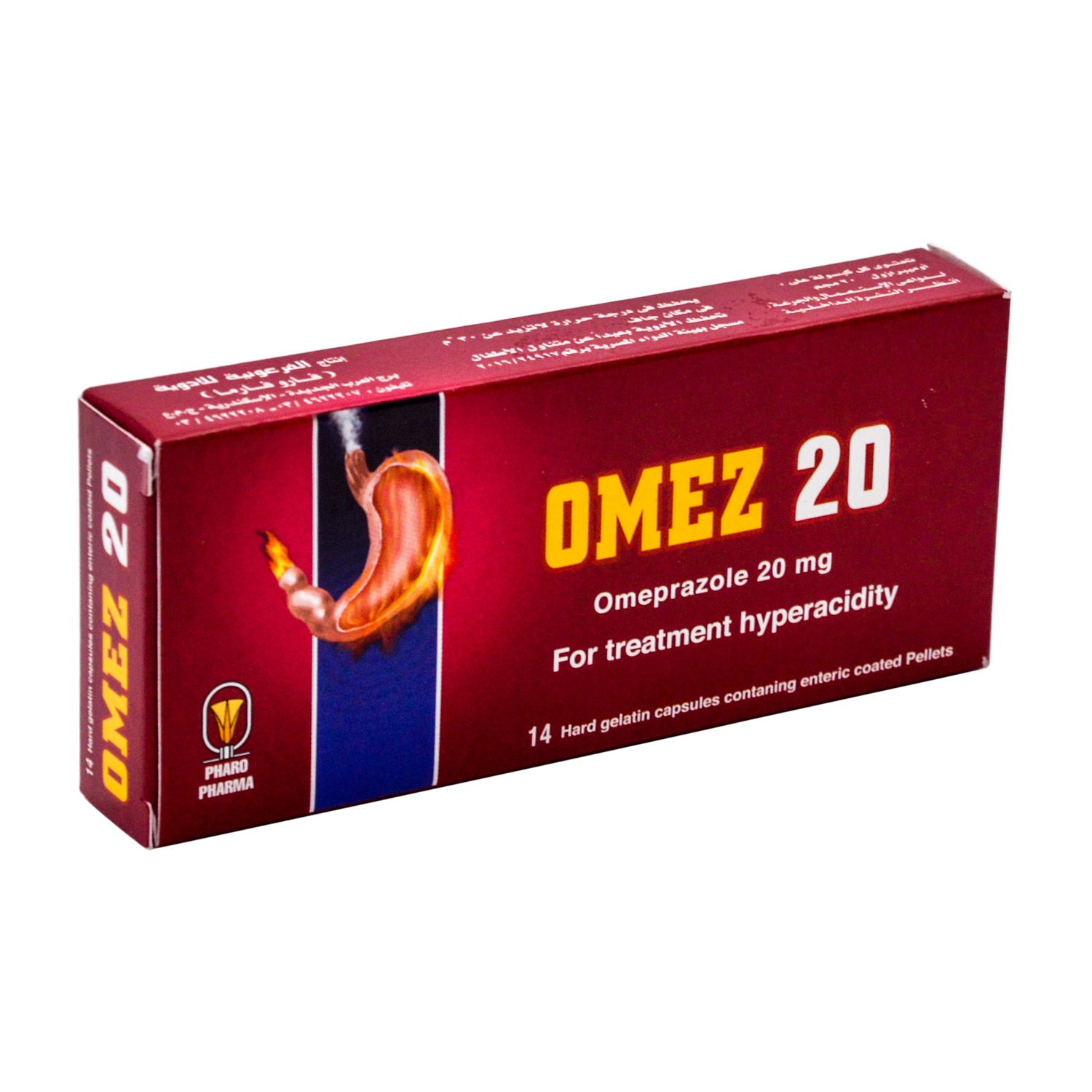 Omez 20mg Omeprazole for Treating Hyperacidity