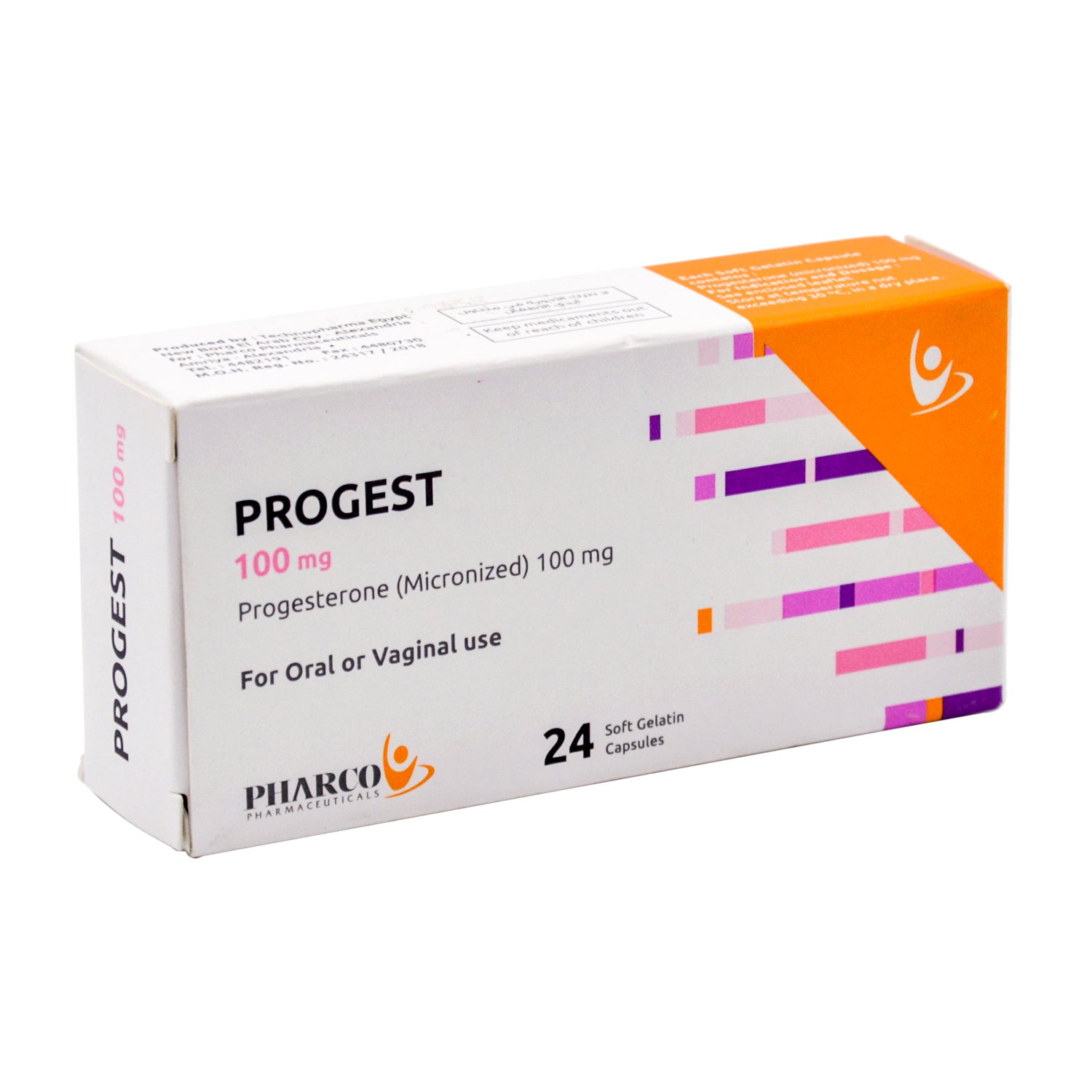 Progest 100mg Progesterone Capsules