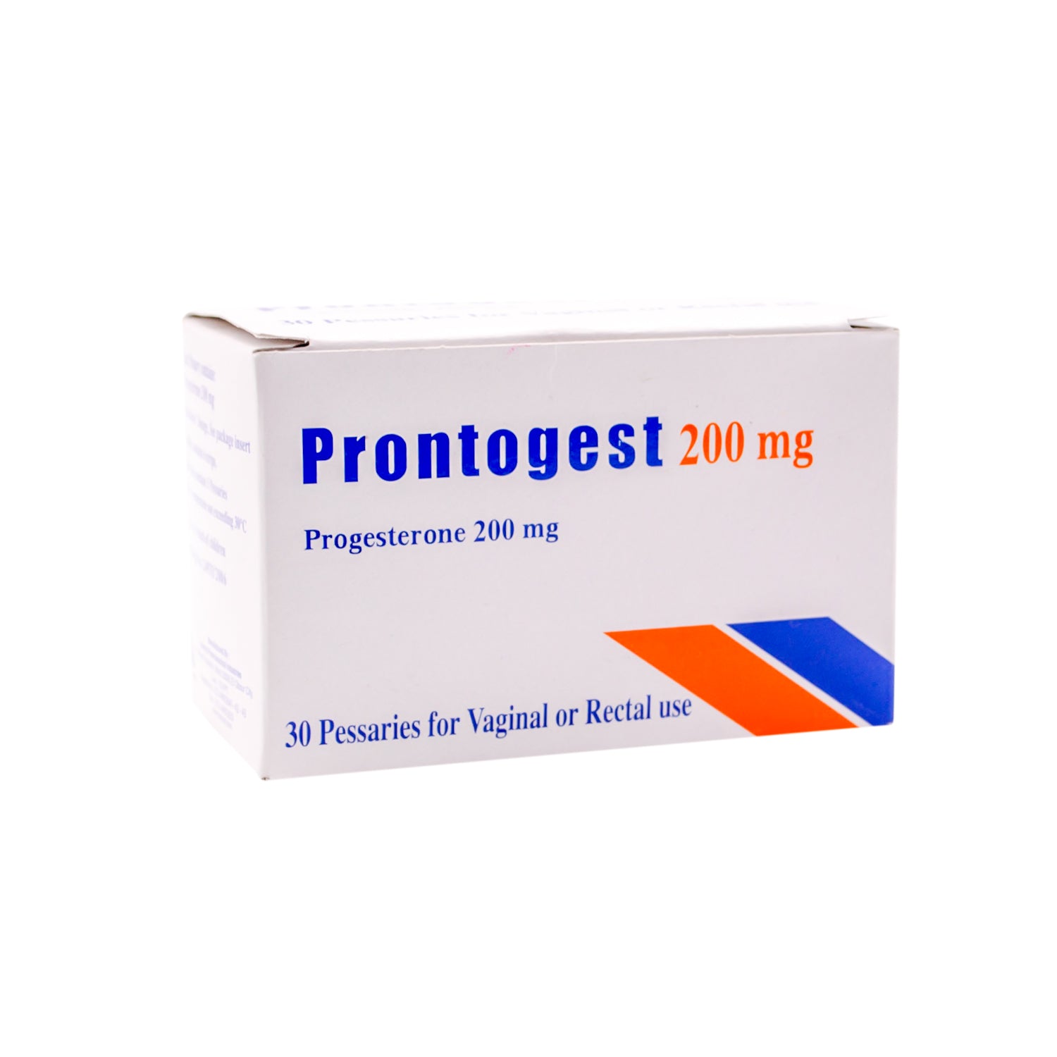 Prontogest 200mg Progesterone Pessaries for Vaginal & Rectal Use